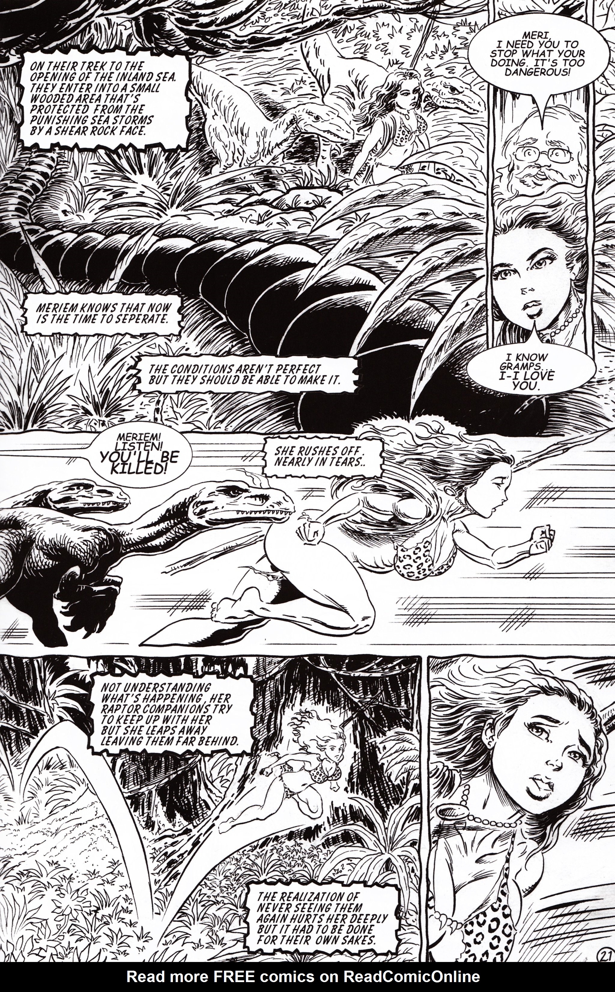 Read online Cavewoman: Primal comic -  Issue # Full - 23
