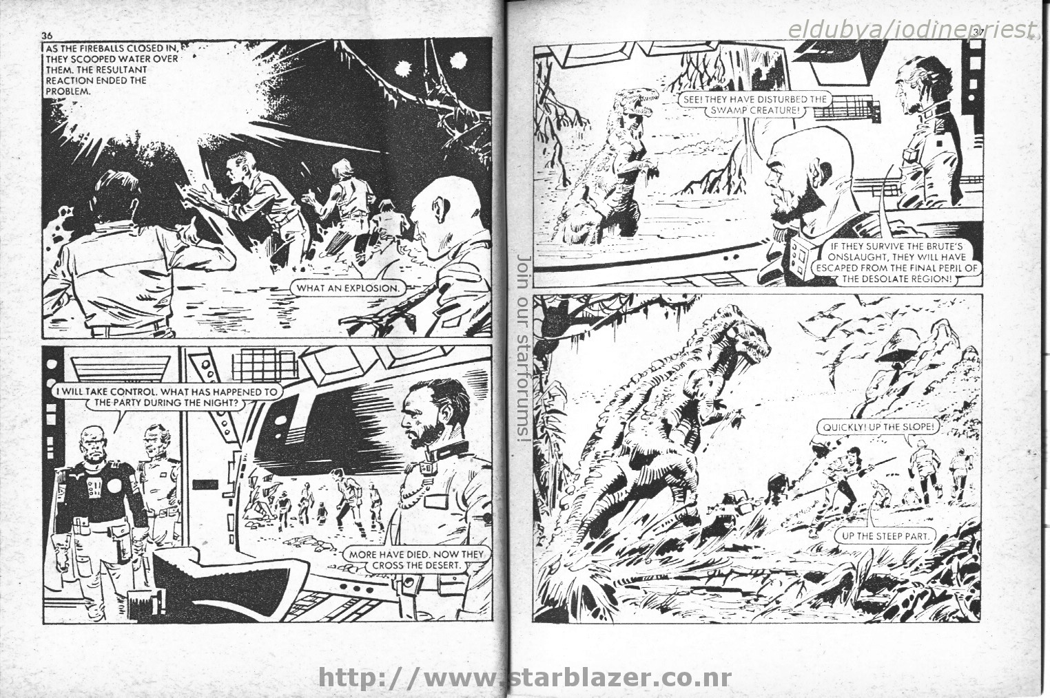 Read online Starblazer comic -  Issue #51 - 20