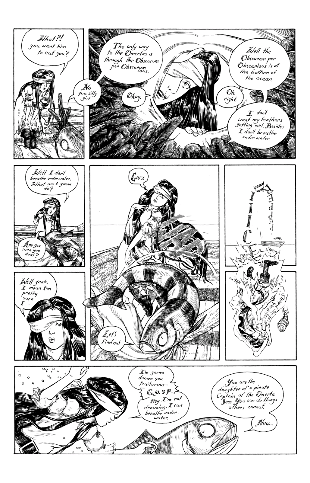 Cursed Pirate Girl issue 2 - Page 10