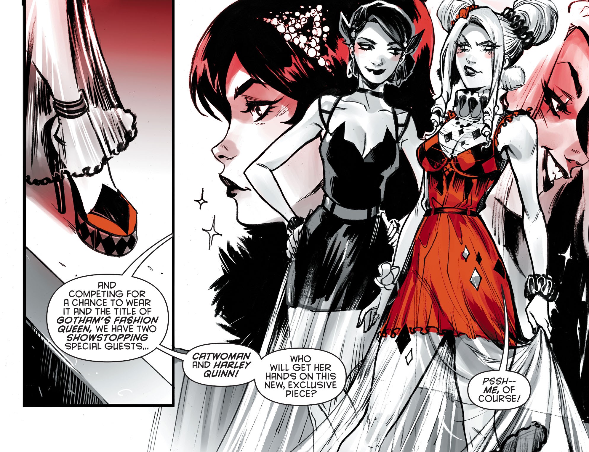 Read online Harley Quinn Black   White   Red comic -  Issue #2 - 15