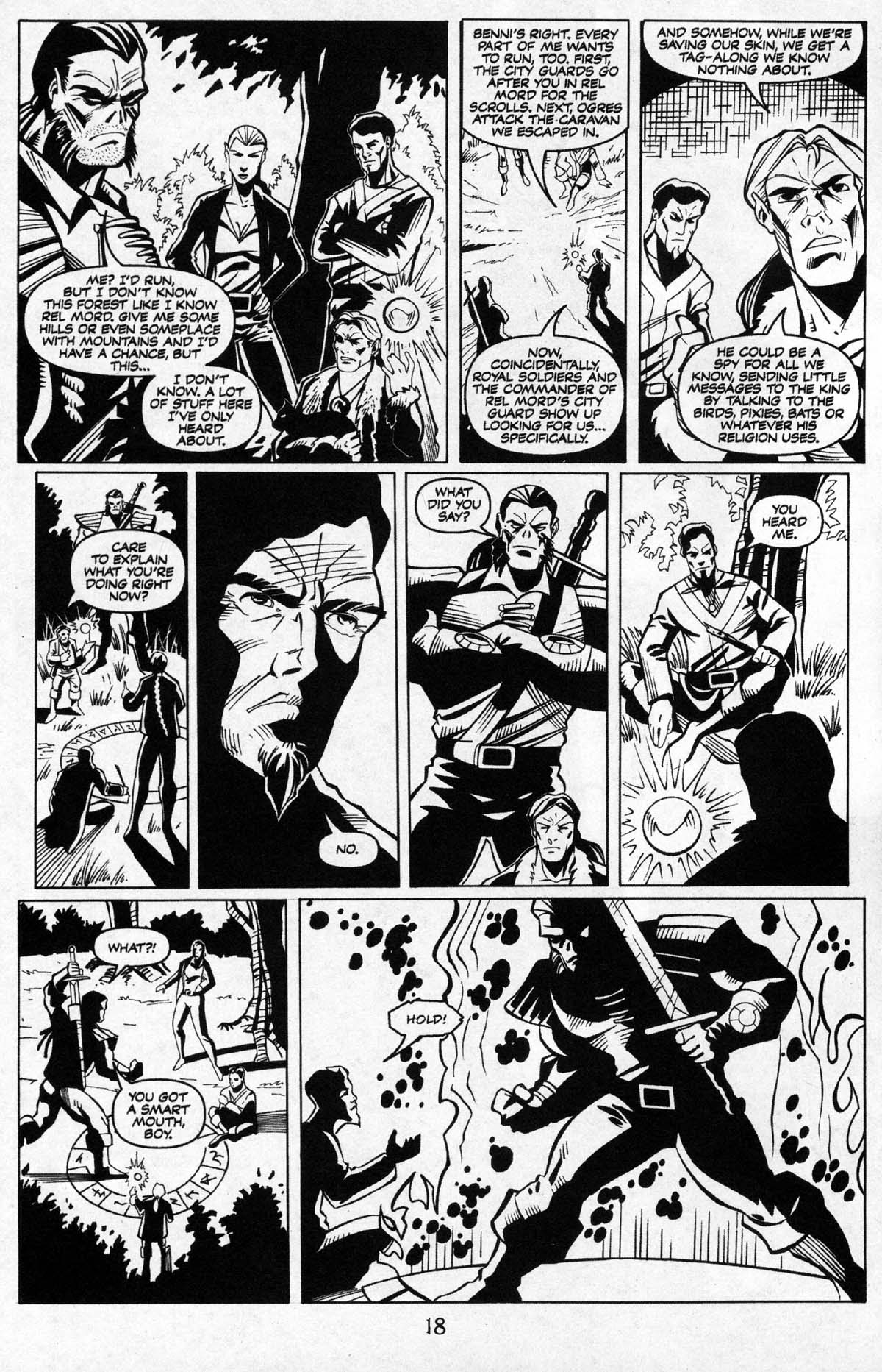 Read online Dungeons & Dragons: Black & White comic -  Issue #2 - 13