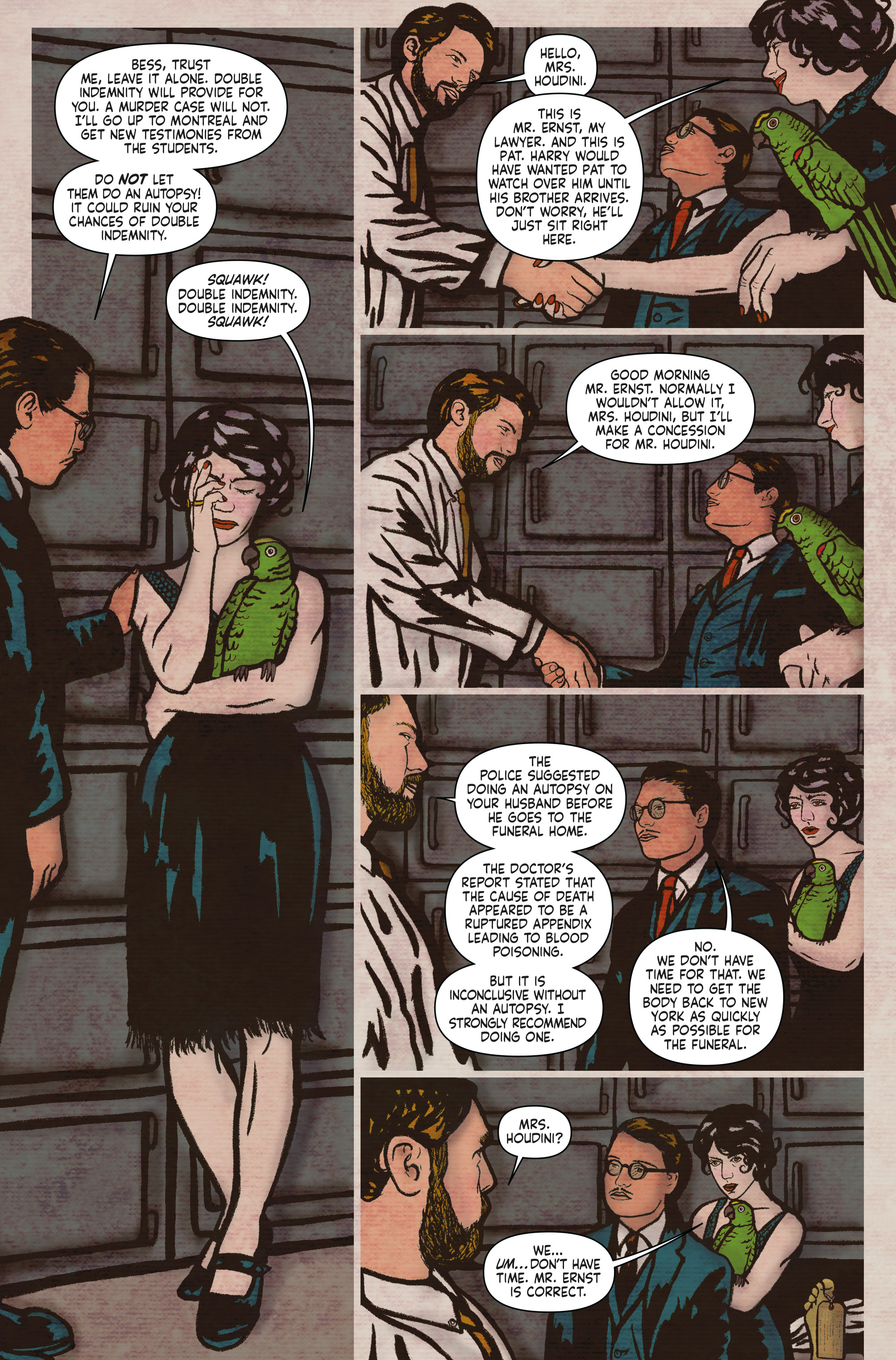 Read online Minky Woodcock: The Girl who Handcuffed Houdini comic -  Issue #4 - 6