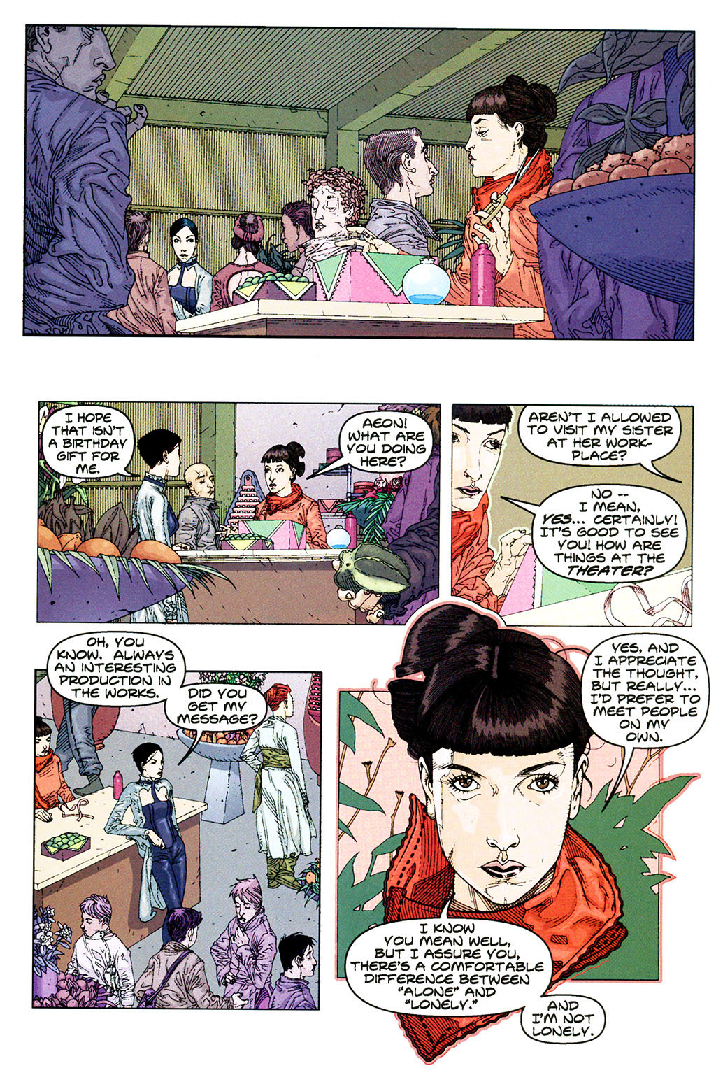 Read online Aeon Flux comic -  Issue #2 - 8