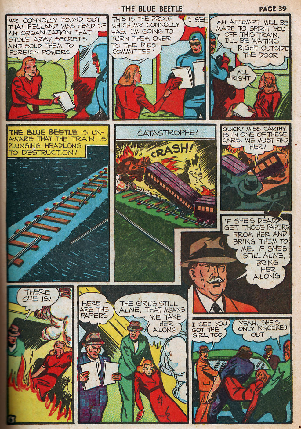 Read online The Blue Beetle comic -  Issue #11 - 41