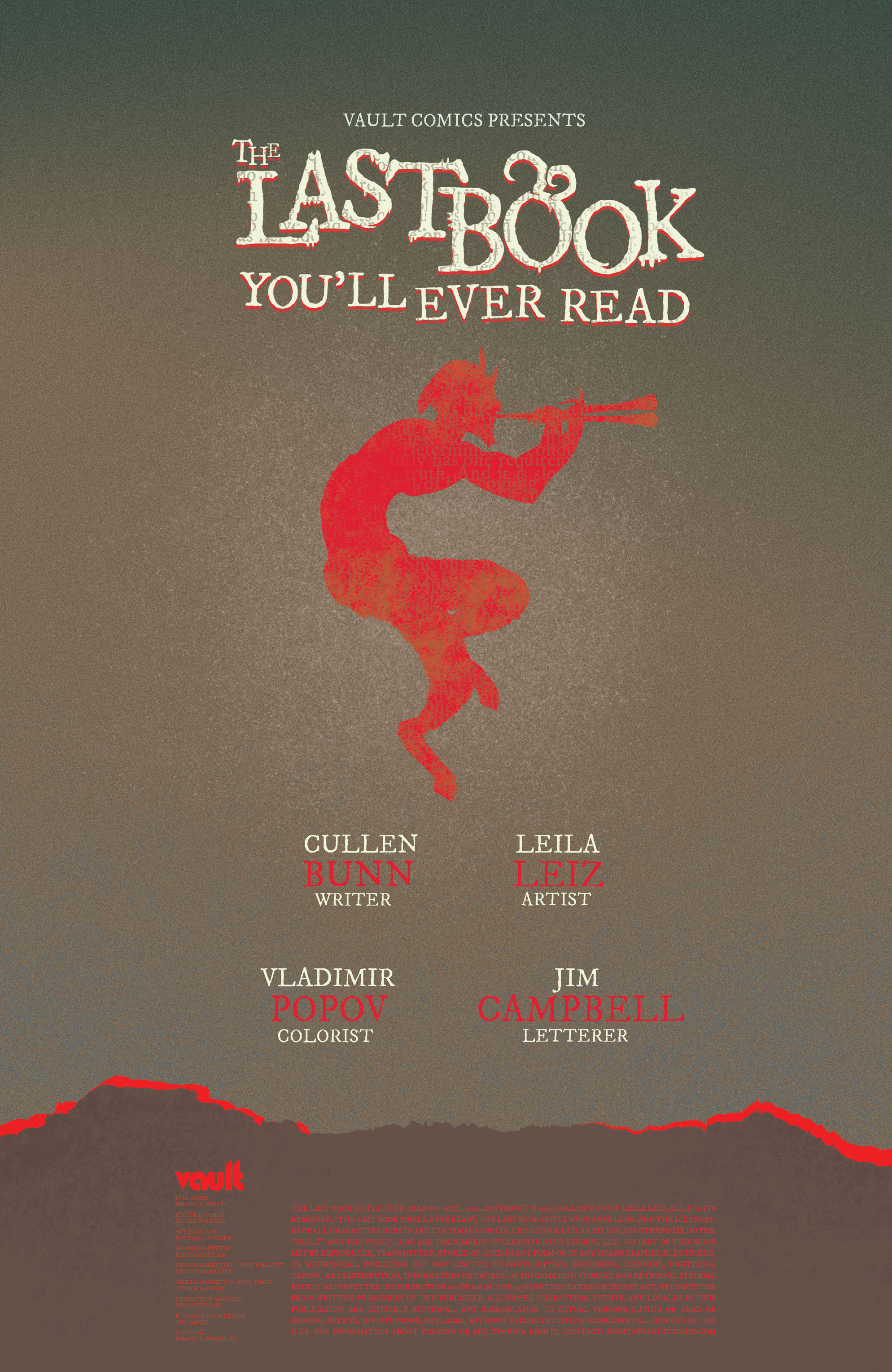 Read online Last Book You'll Ever Read comic -  Issue #8 - 2