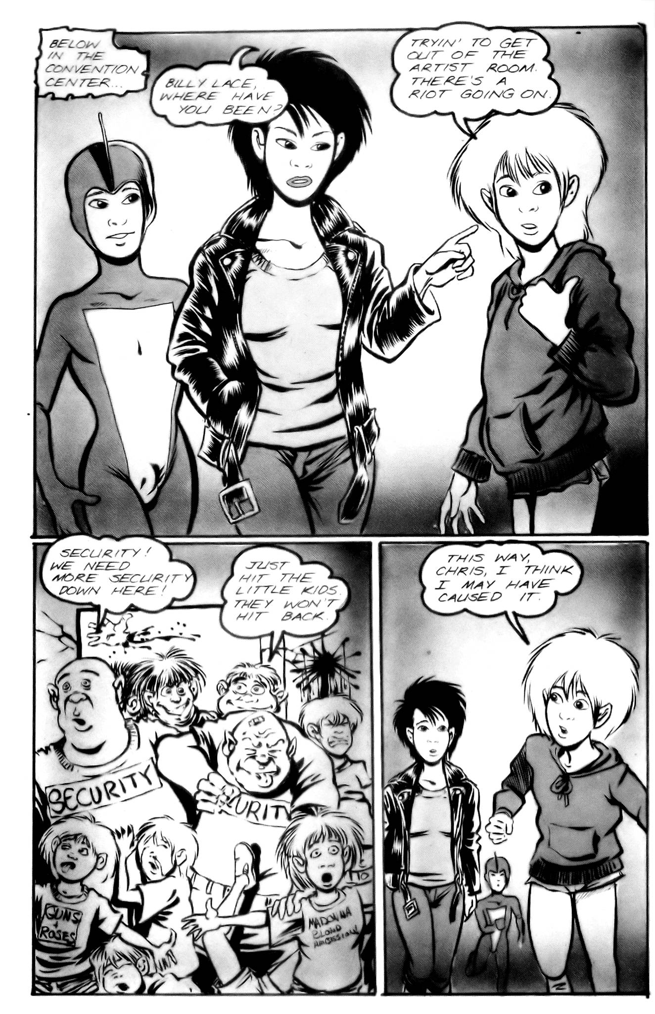 Read online Leather & Lace (1989) comic -  Issue #14 - 6