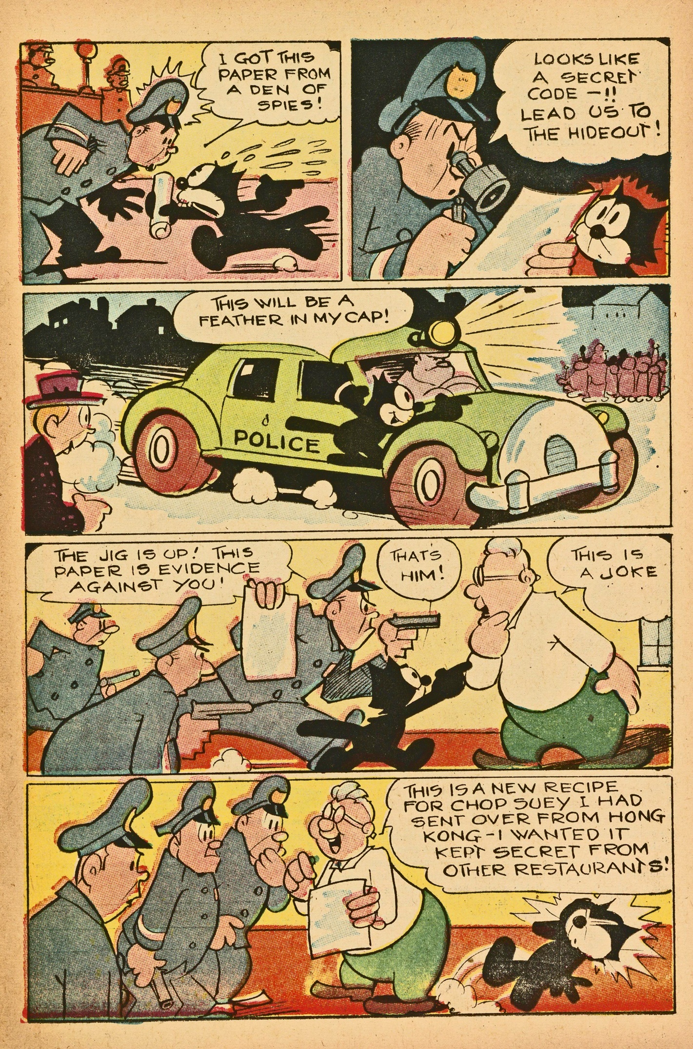 Read online Felix the Cat (1951) comic -  Issue #55 - 17