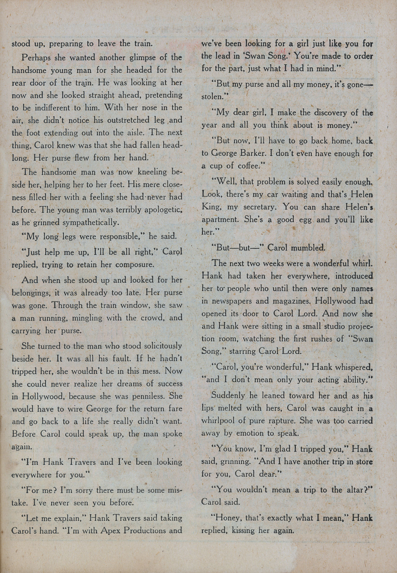 Read online Hollywood Secrets comic -  Issue #6 - 38