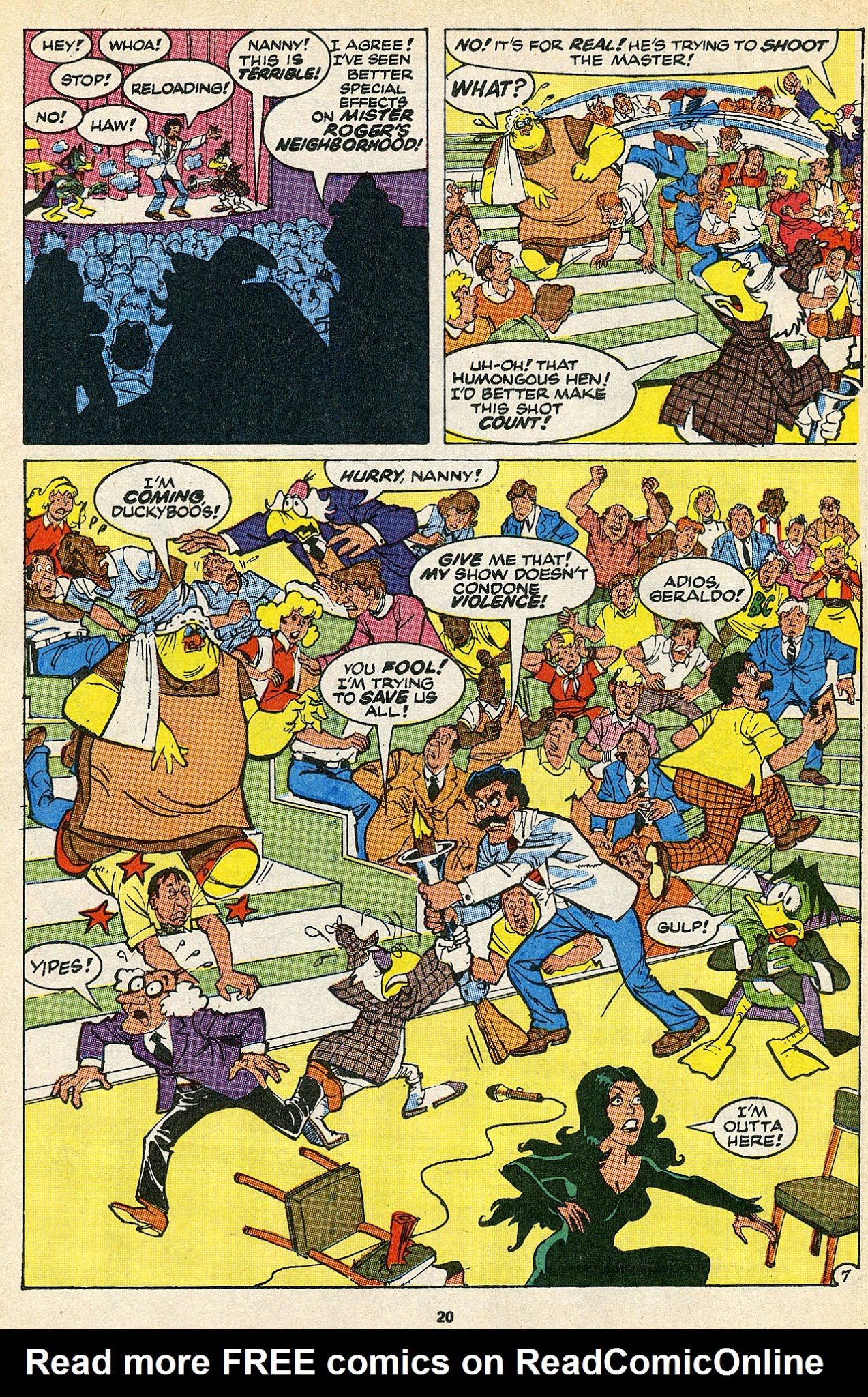 Read online Count Duckula comic -  Issue #8 - 21