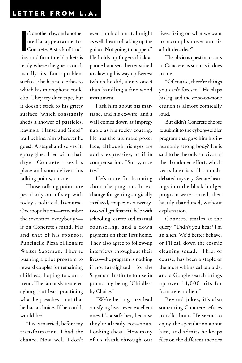 Read online Concrete (2005) comic -  Issue # TPB 7 - 76