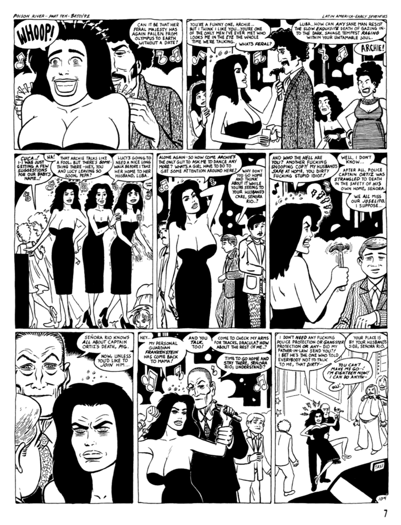 Read online Love and Rockets (1982) comic -  Issue #38 - 9