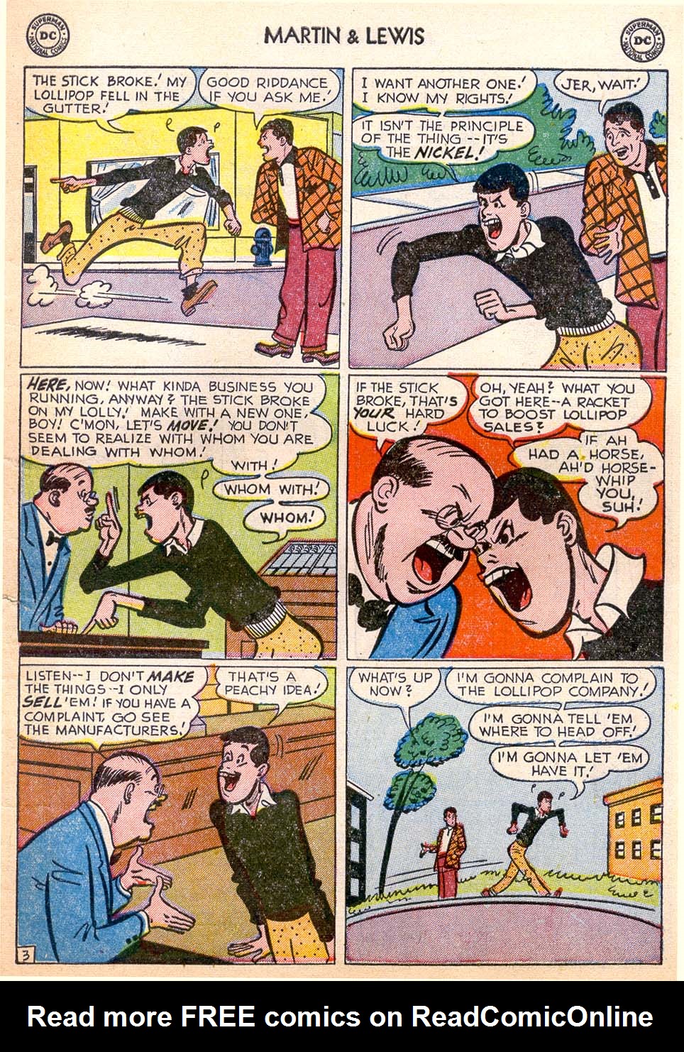 Read online The Adventures of Dean Martin and Jerry Lewis comic -  Issue #11 - 5