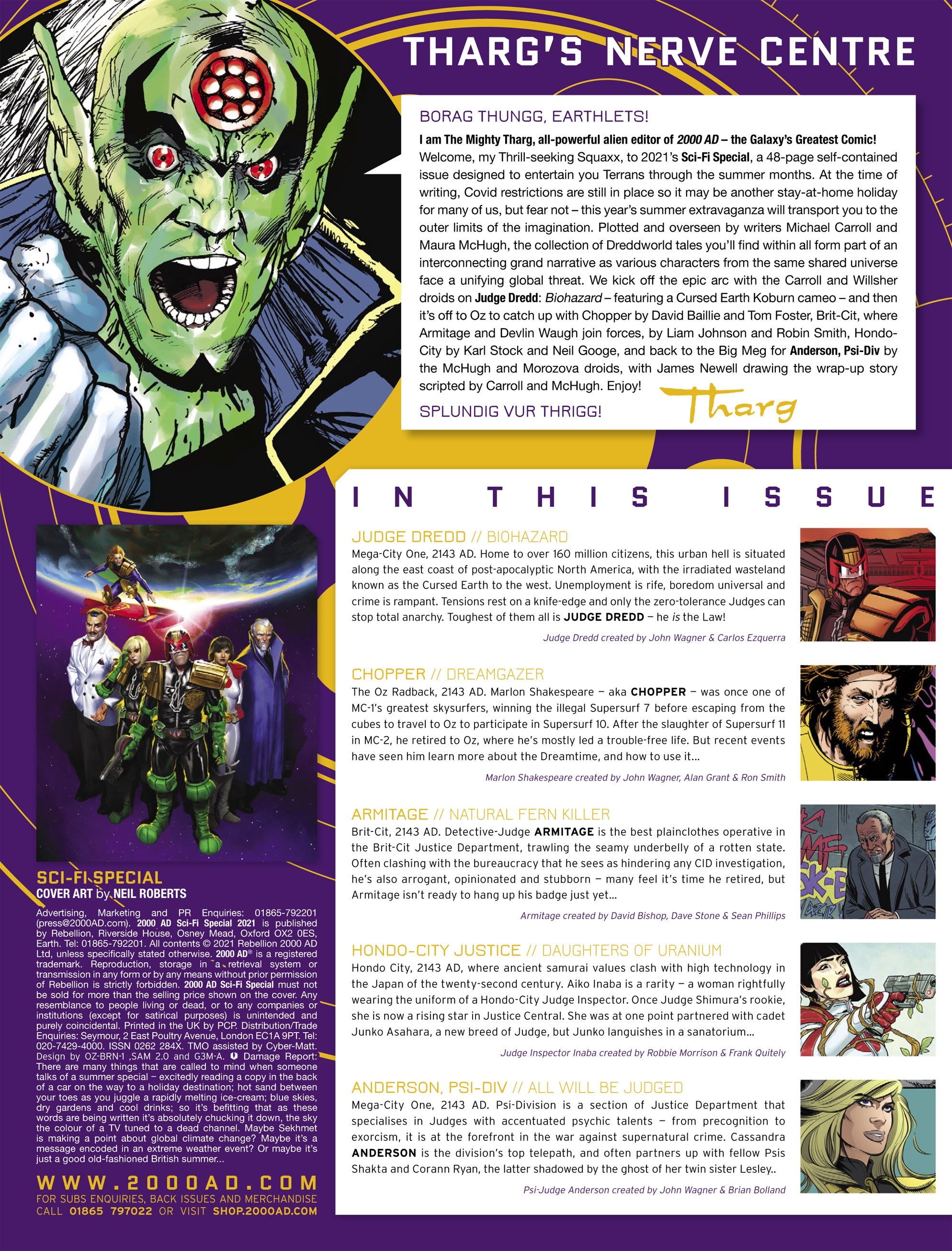 Read online 2000AD Sci-Fi Special comic -  Issue # Full - 2