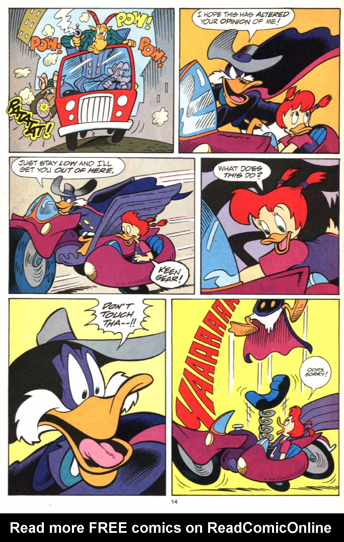 Read online Disney's Darkwing Duck Limited Series comic -  Issue #2 - 15