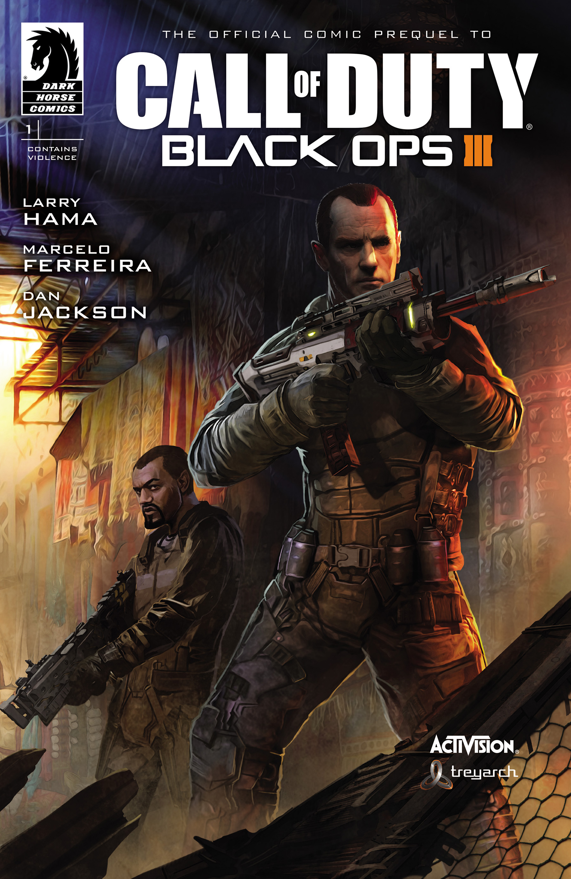 Read online Call of Duty: Black Ops III comic -  Issue #1 - 1