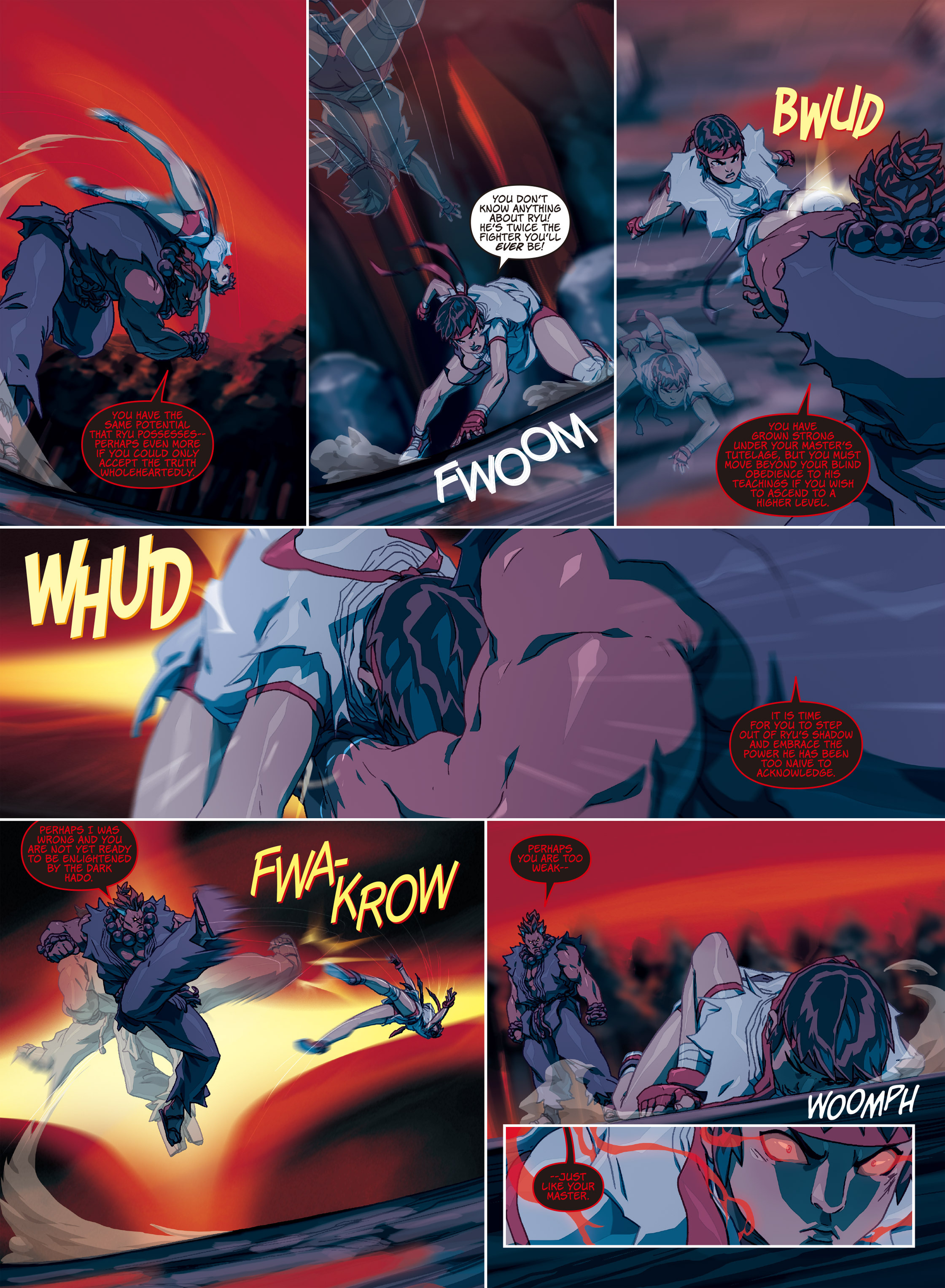 Read online Super Street Fighter comic -  Issue # Vol.2 - Hyper Fighting - 22