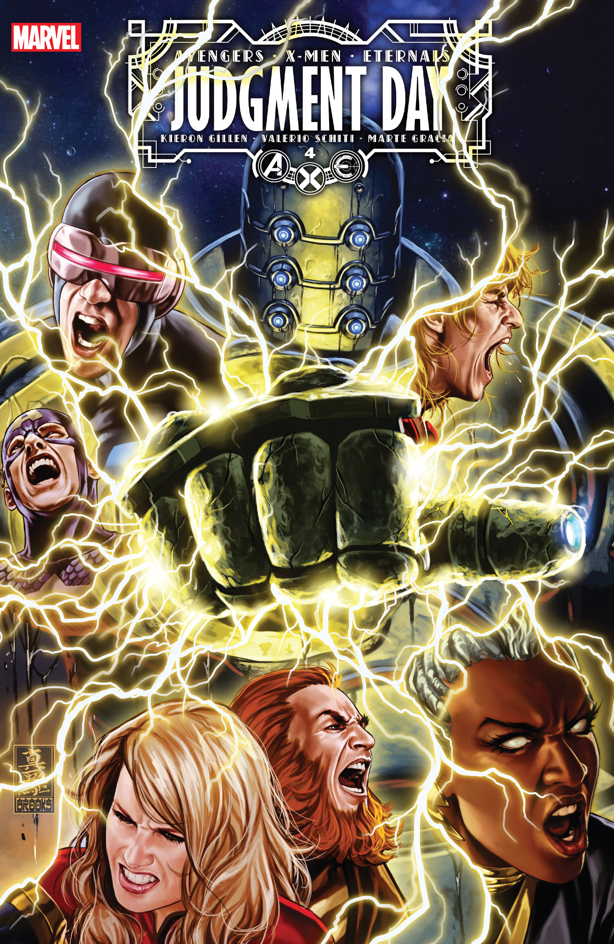 Read online A.X.E.: Judgment Day comic -  Issue #4 - 1