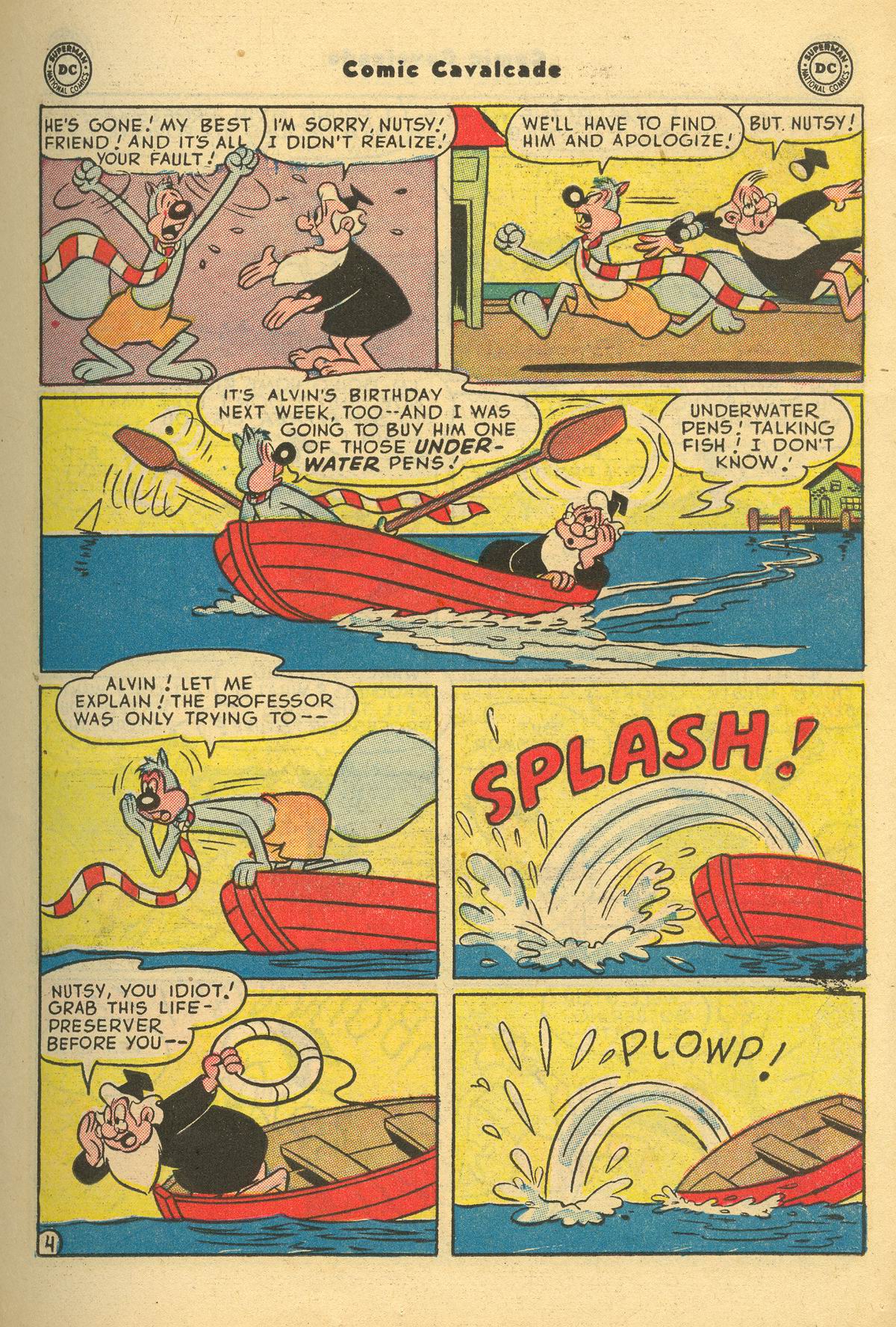 Read online Comic Cavalcade comic -  Issue #52 - 19