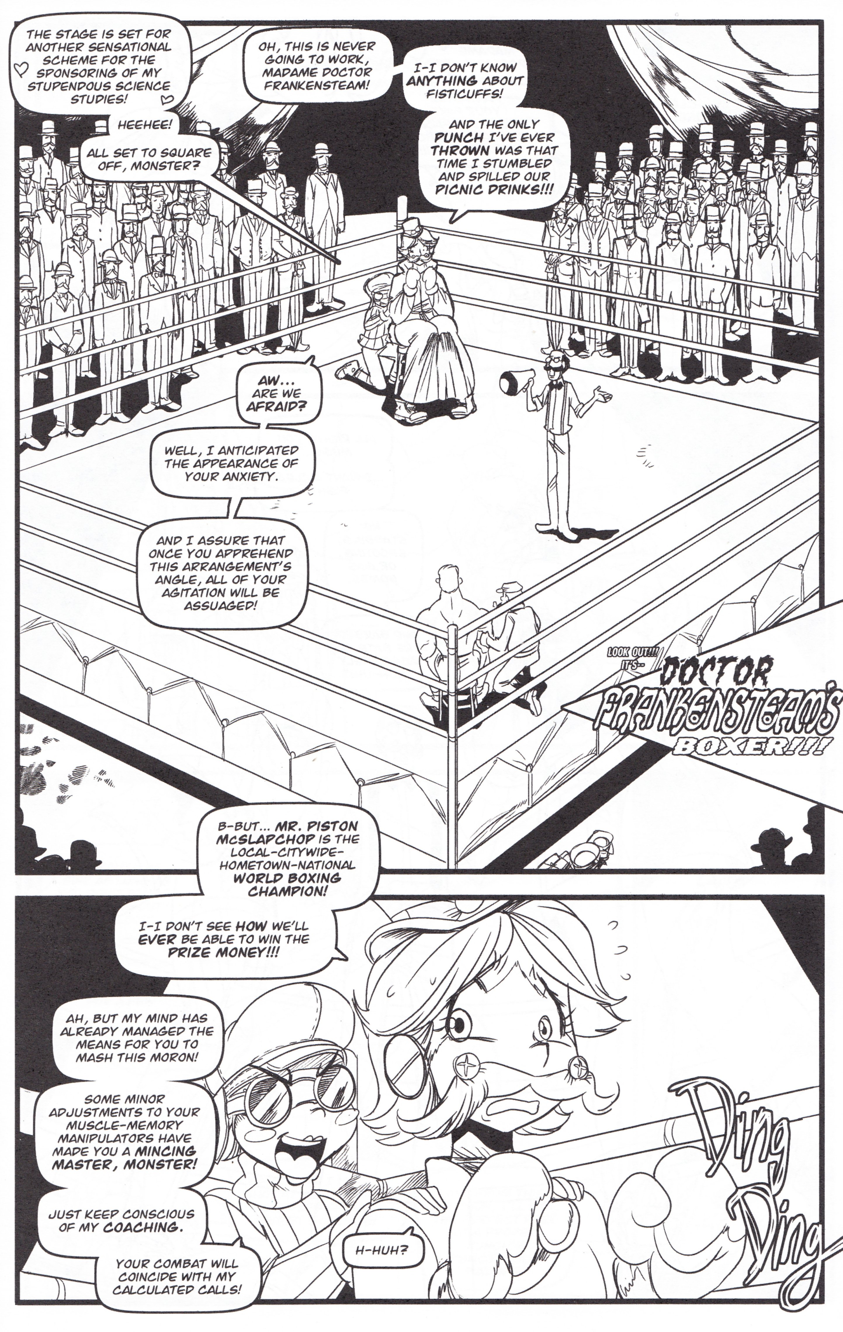 Read online Dr. Frankensteam's Monster comic -  Issue # Full - 9