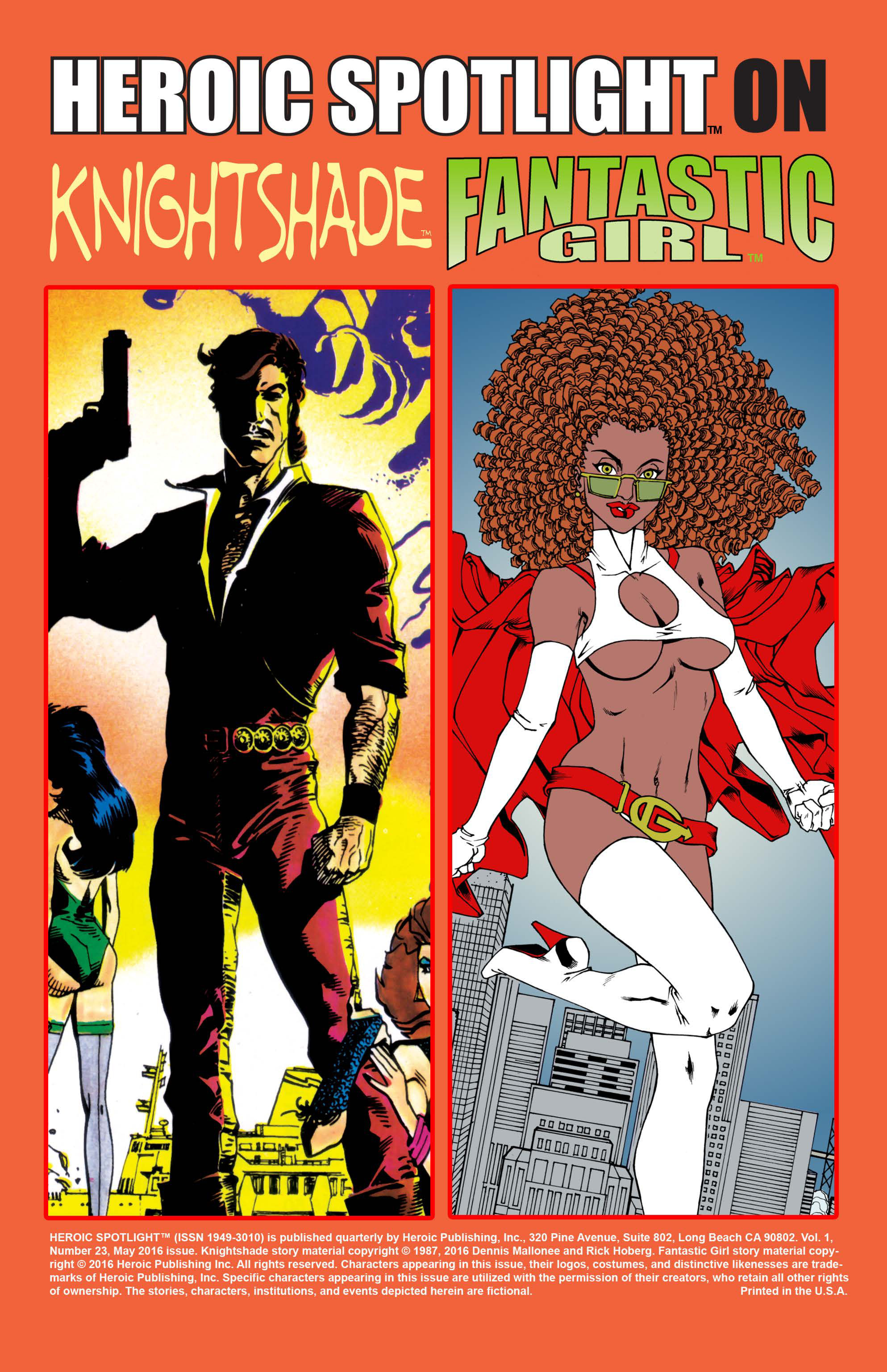 Read online Heroic Spotlight comic -  Issue #23 - 2