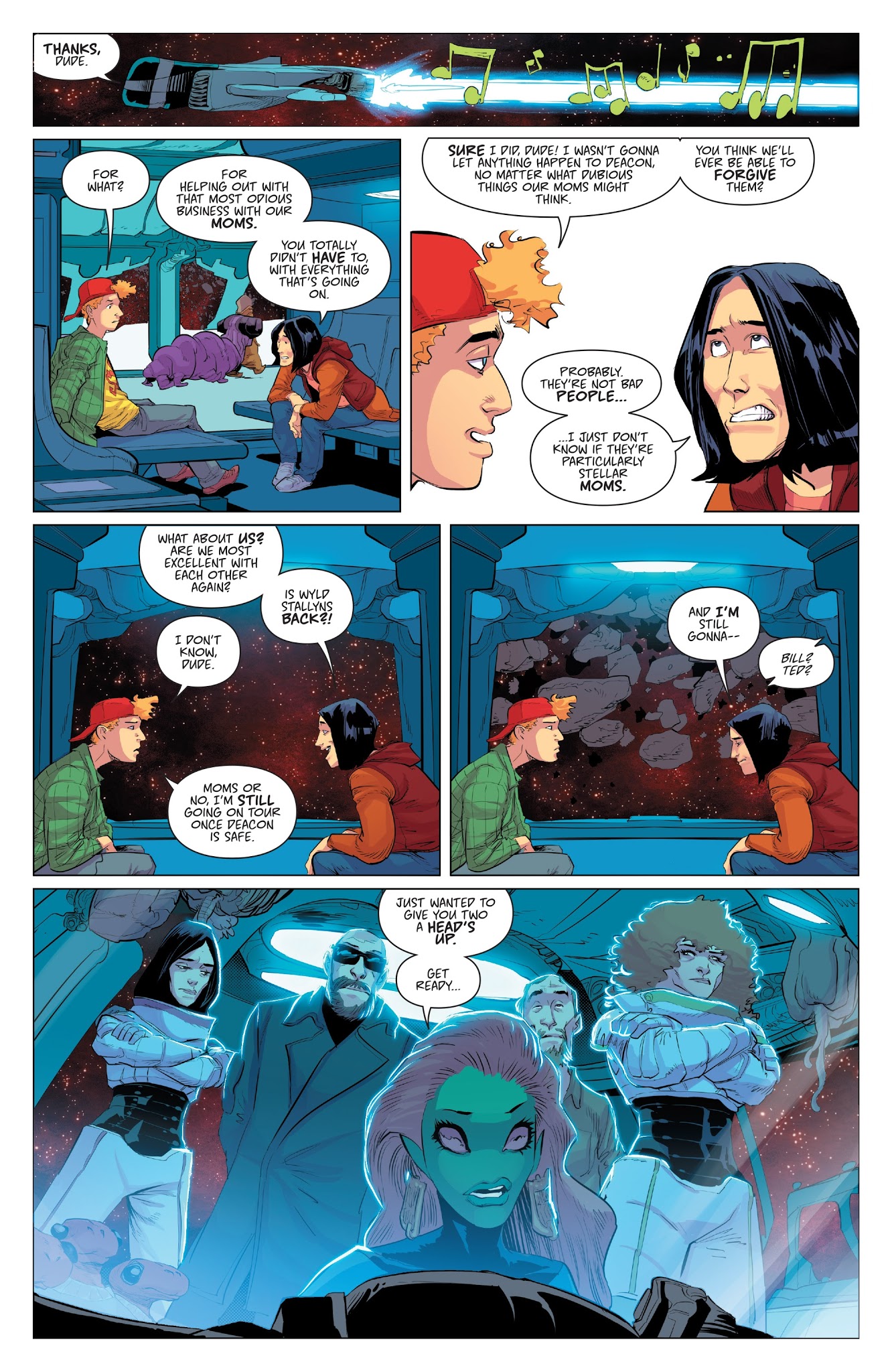 Read online Bill & Ted Save the Universe comic -  Issue #4 - 23