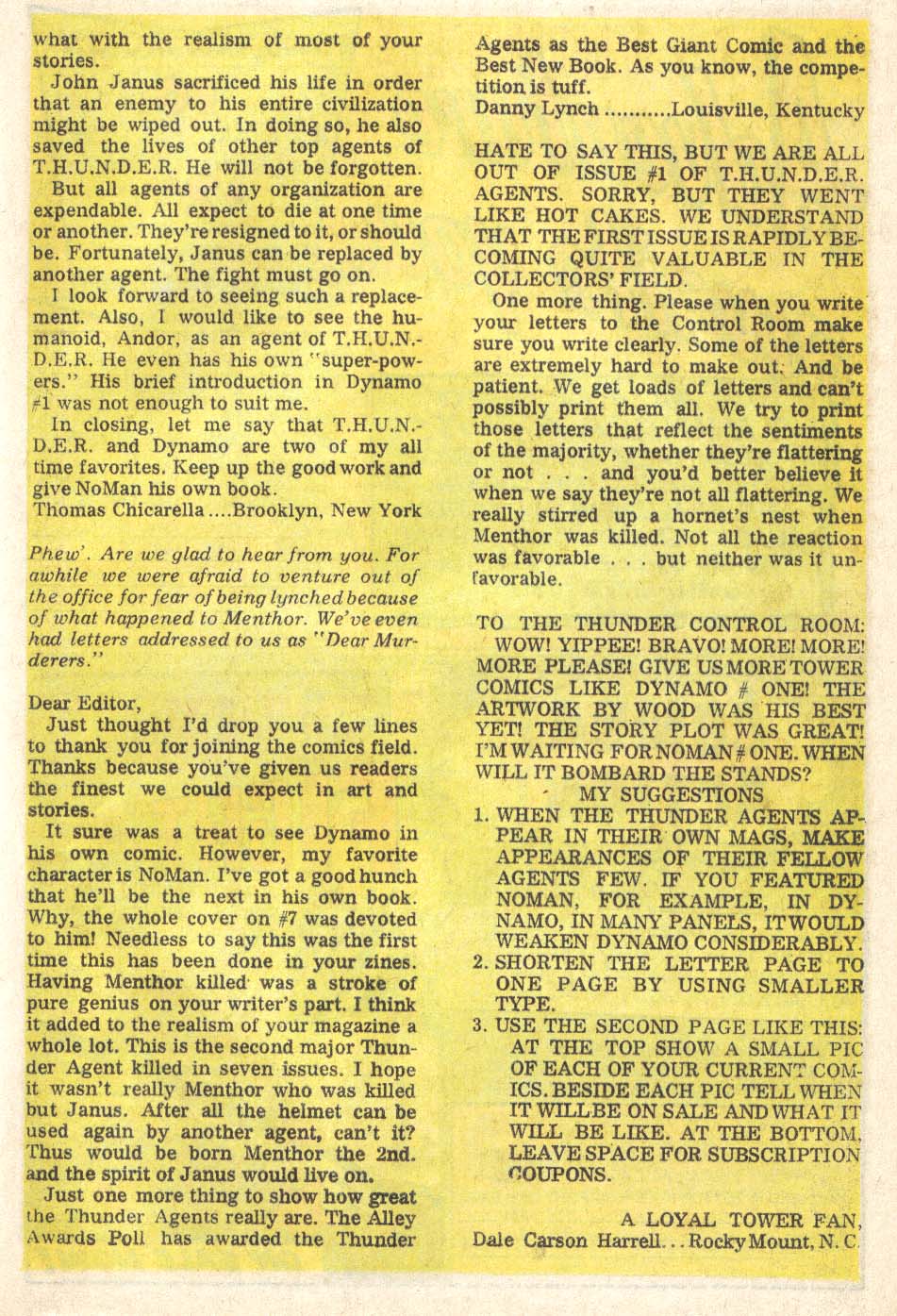 Read online T.H.U.N.D.E.R. Agents (1965) comic -  Issue #11 - 33