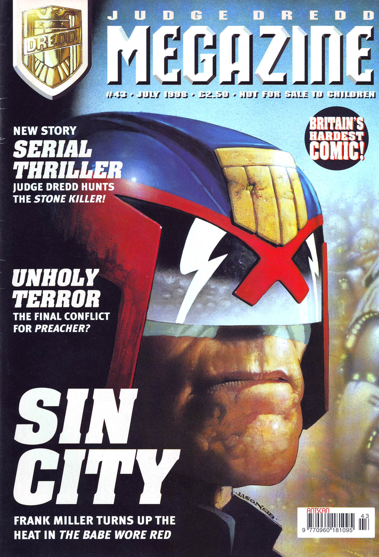 Read online Judge Dredd Megazine (vol. 3) comic -  Issue #43 - 1