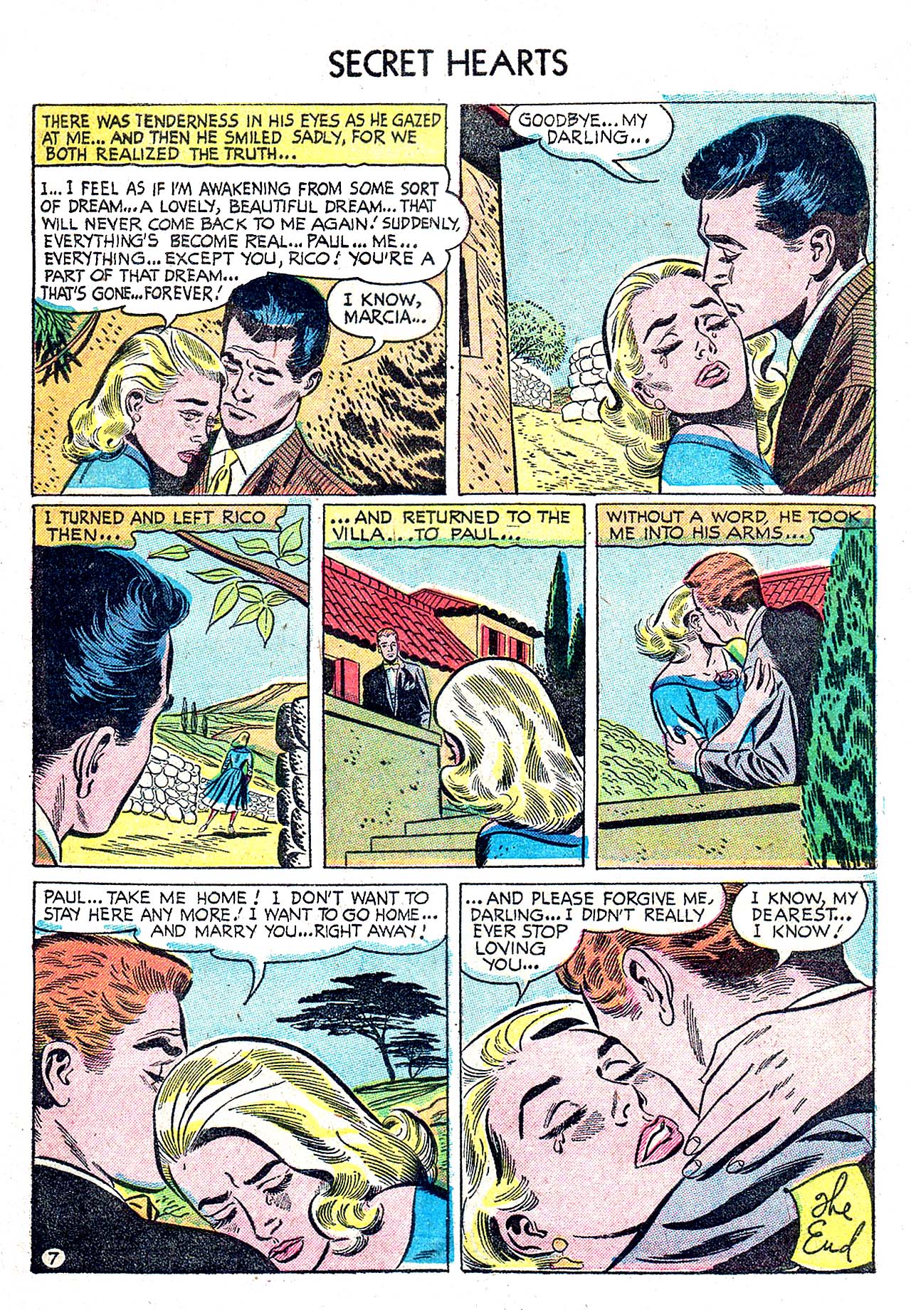 Read online Secret Hearts comic -  Issue #32 - 9