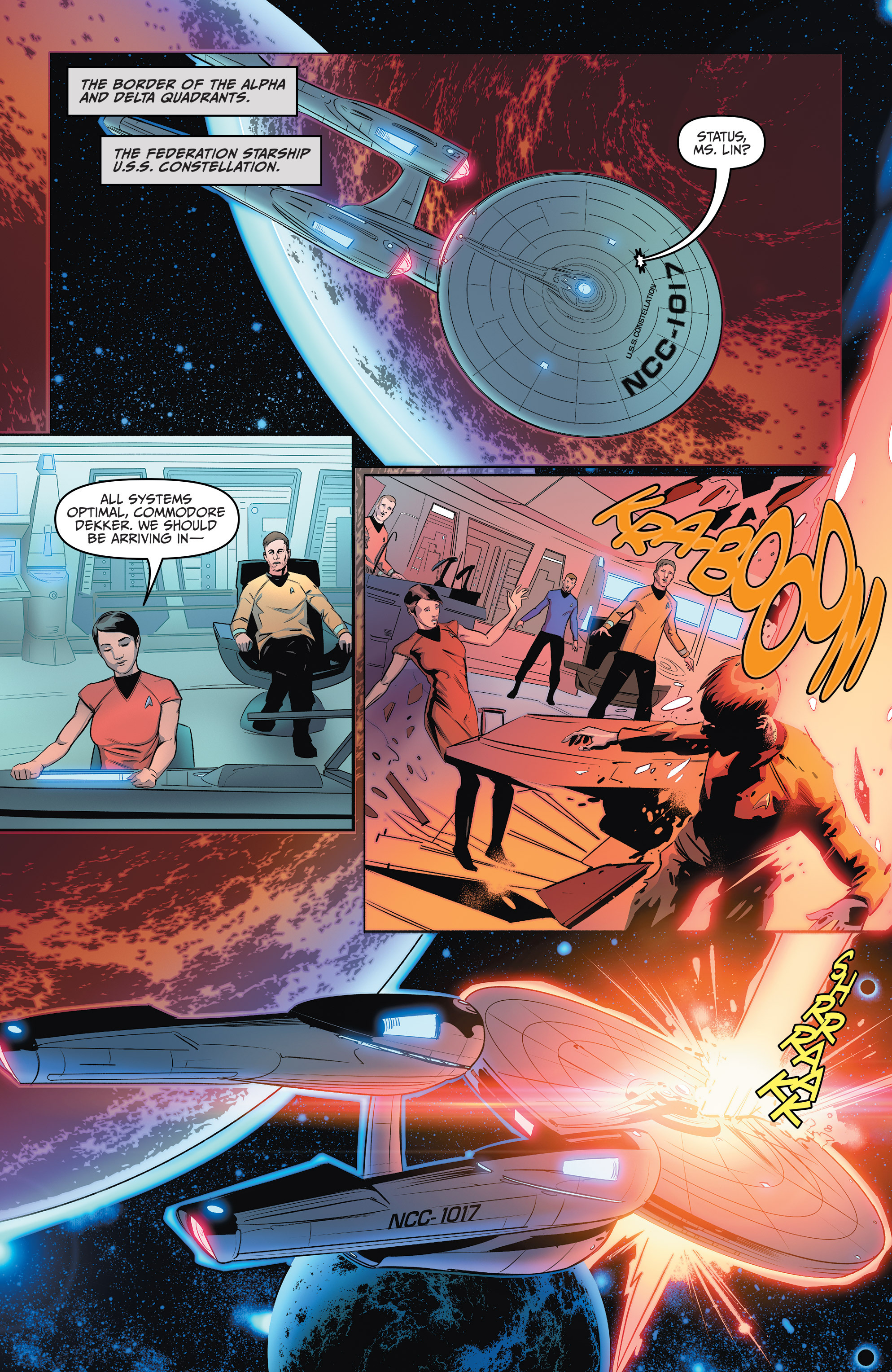 Read online Star Trek/Green Lantern (2015) comic -  Issue #3 - 18