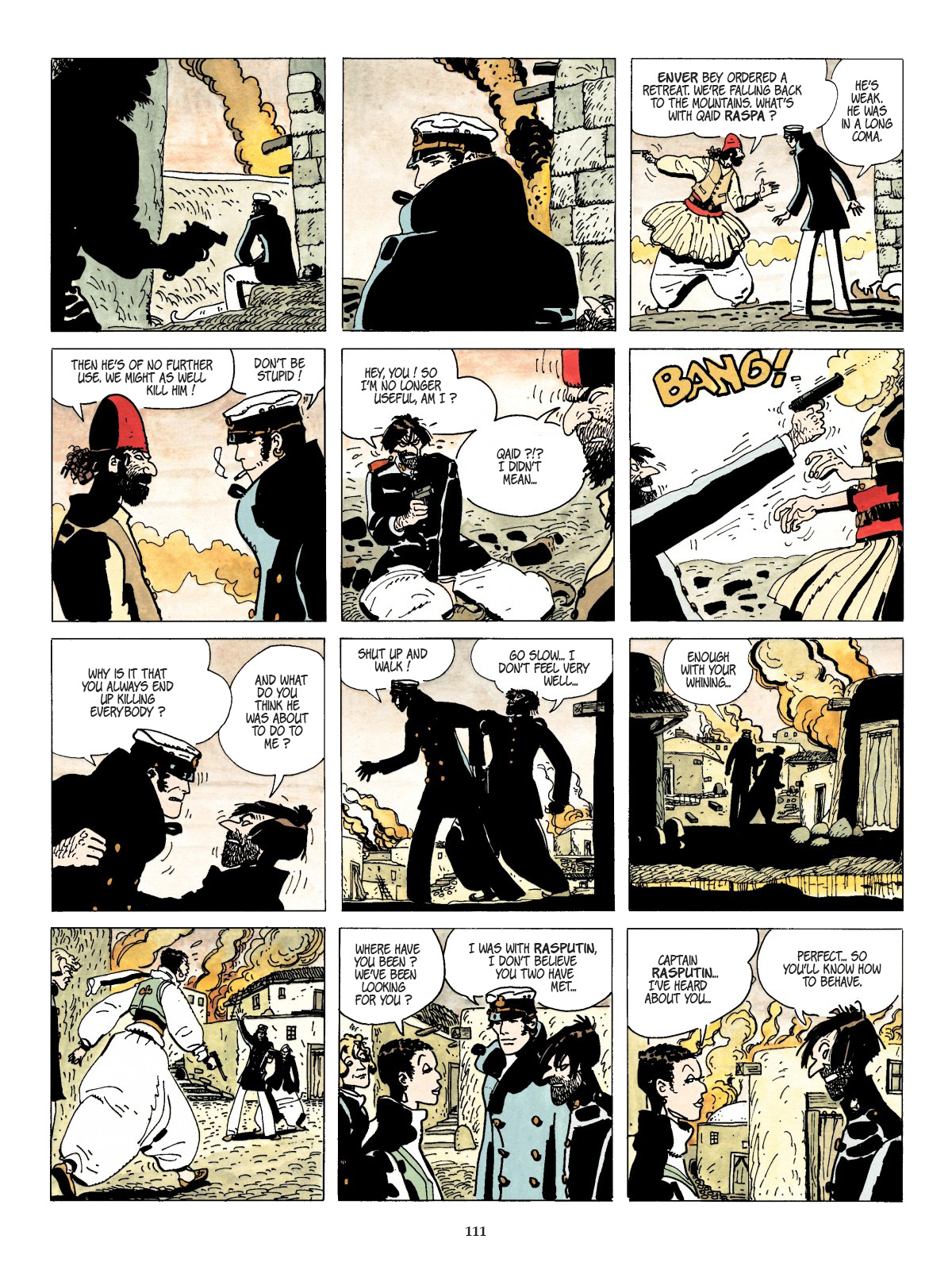 Read online Corto Maltese comic -  Issue # TPB 11 - 114