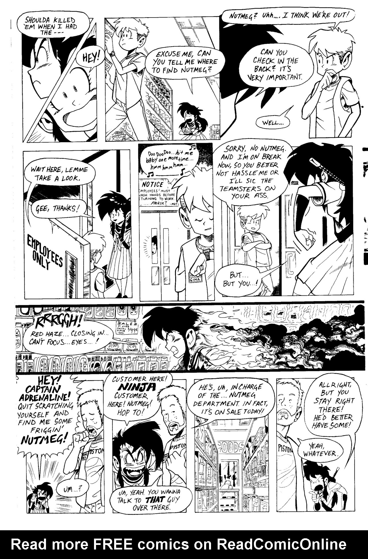 Read online Ninja High School (1986) comic -  Issue #72 - 15