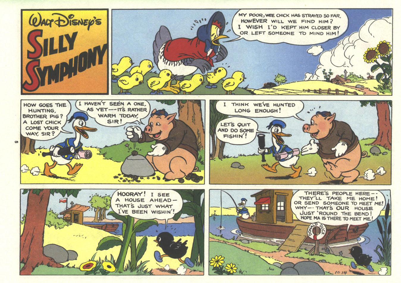 Read online Walt Disney's Comics and Stories comic -  Issue #580 - 6