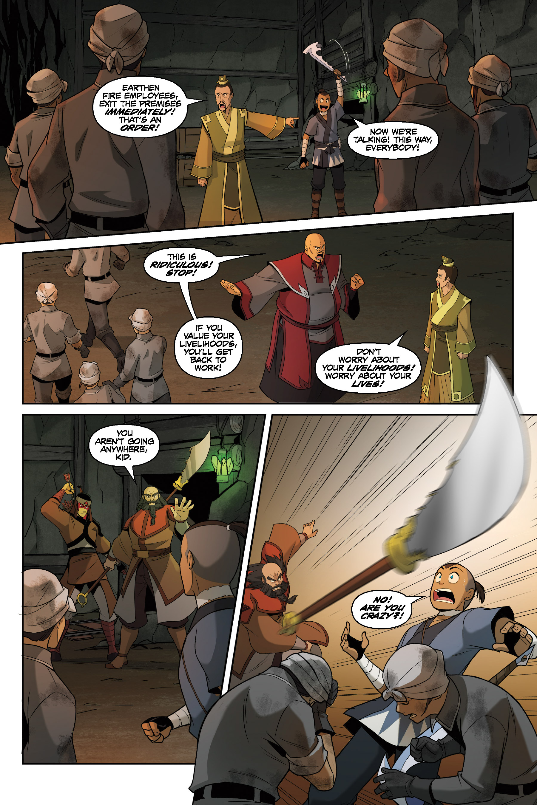Read online Nickelodeon Avatar: The Last Airbender - The Rift comic -  Issue # _Omnibus (Part 2) - 35