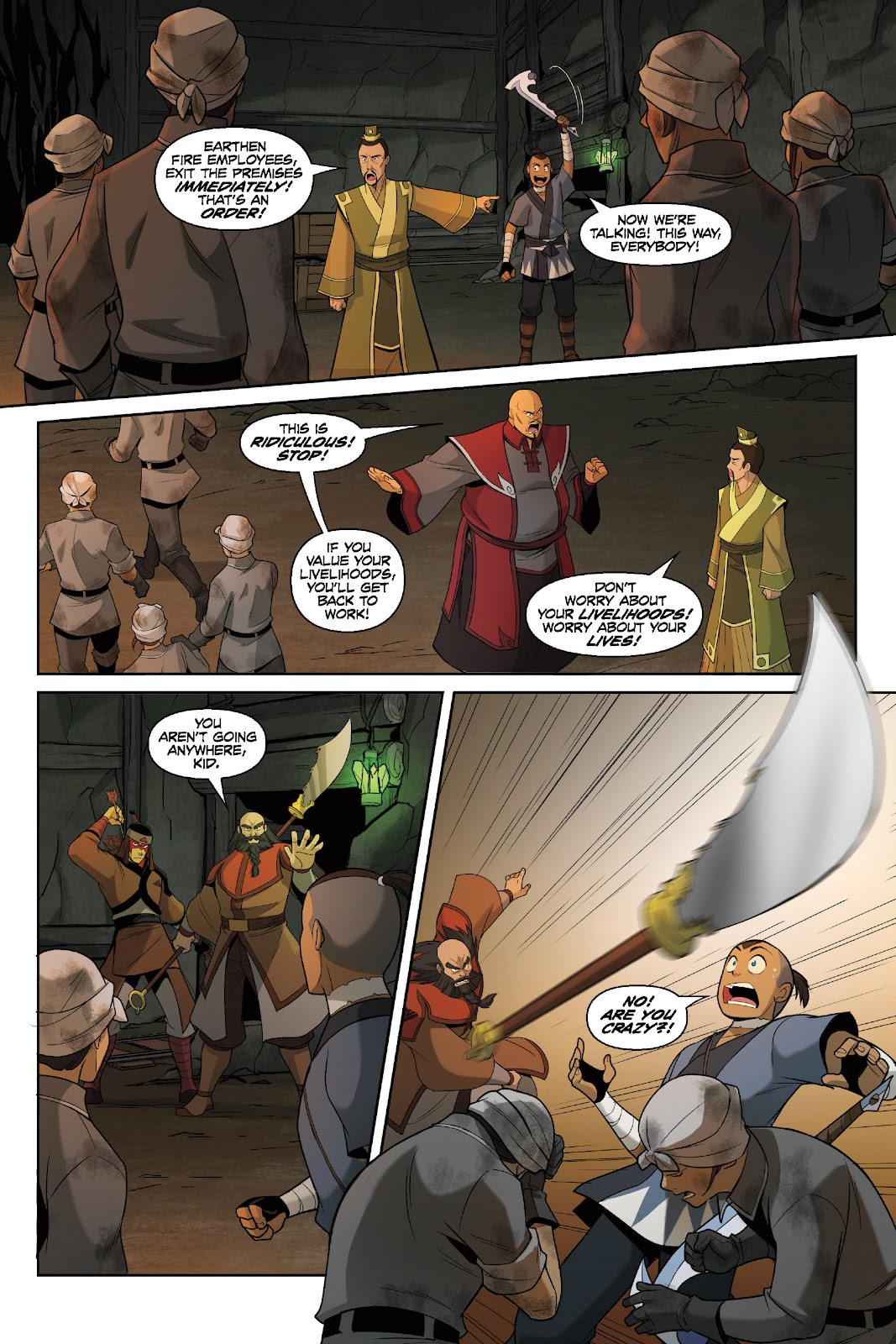Nickelodeon Avatar: The Last Airbender - The Rift issue Omnibus (Part 2) - Page 35