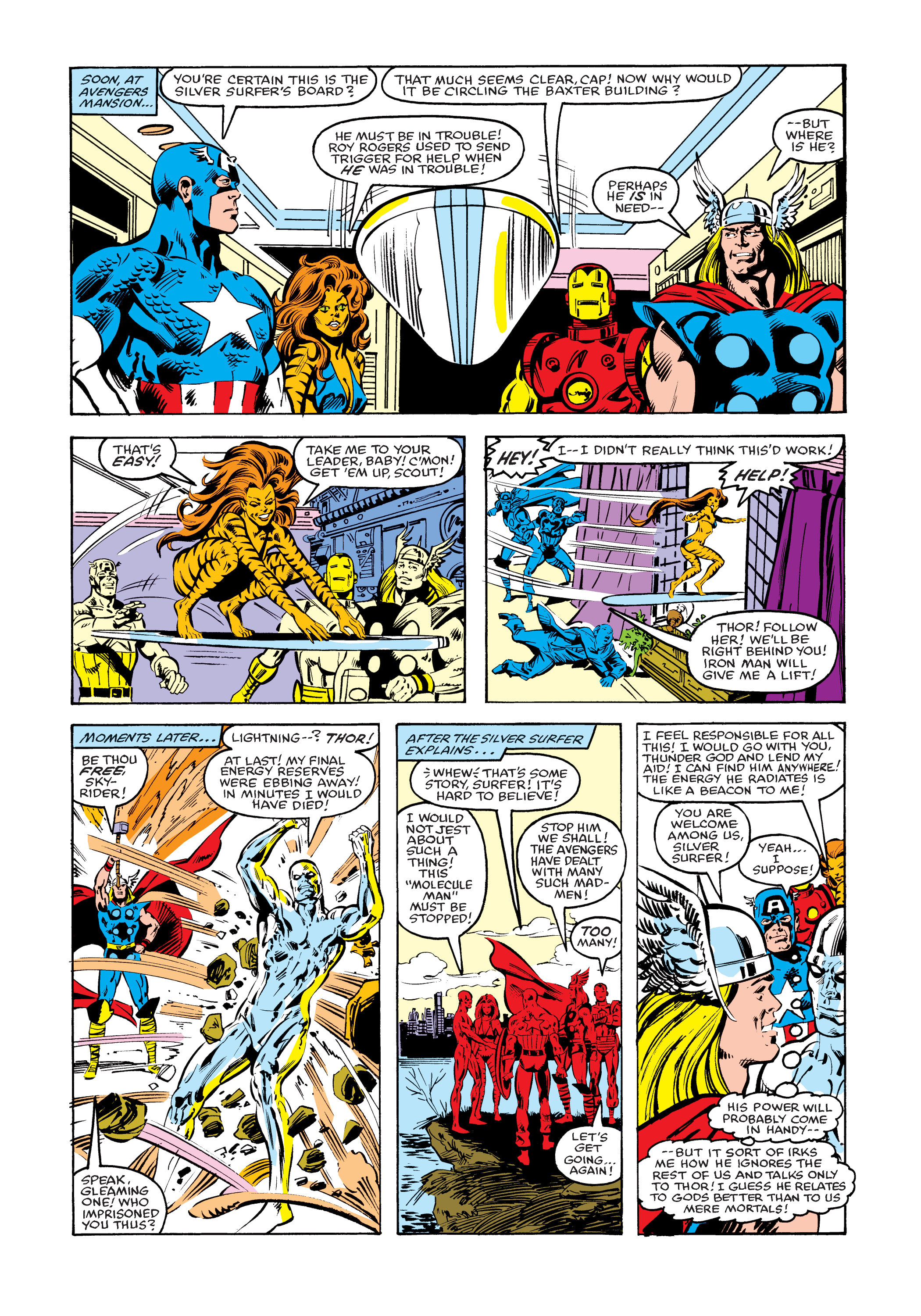 Read online Marvel Masterworks: The Avengers comic -  Issue # TPB 20 (Part 4) - 38