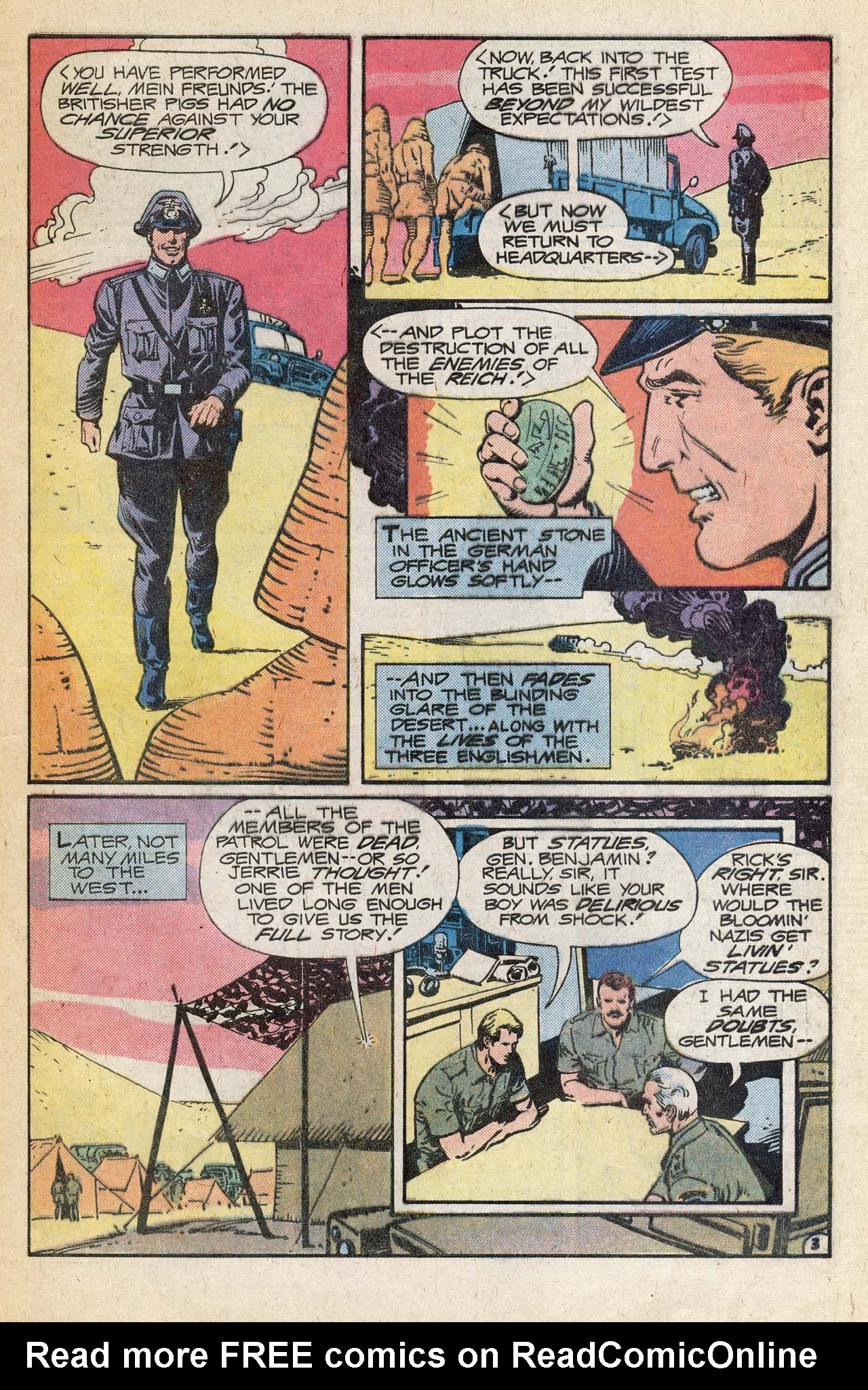 Read online Weird War Tales (1971) comic -  Issue #98 - 5