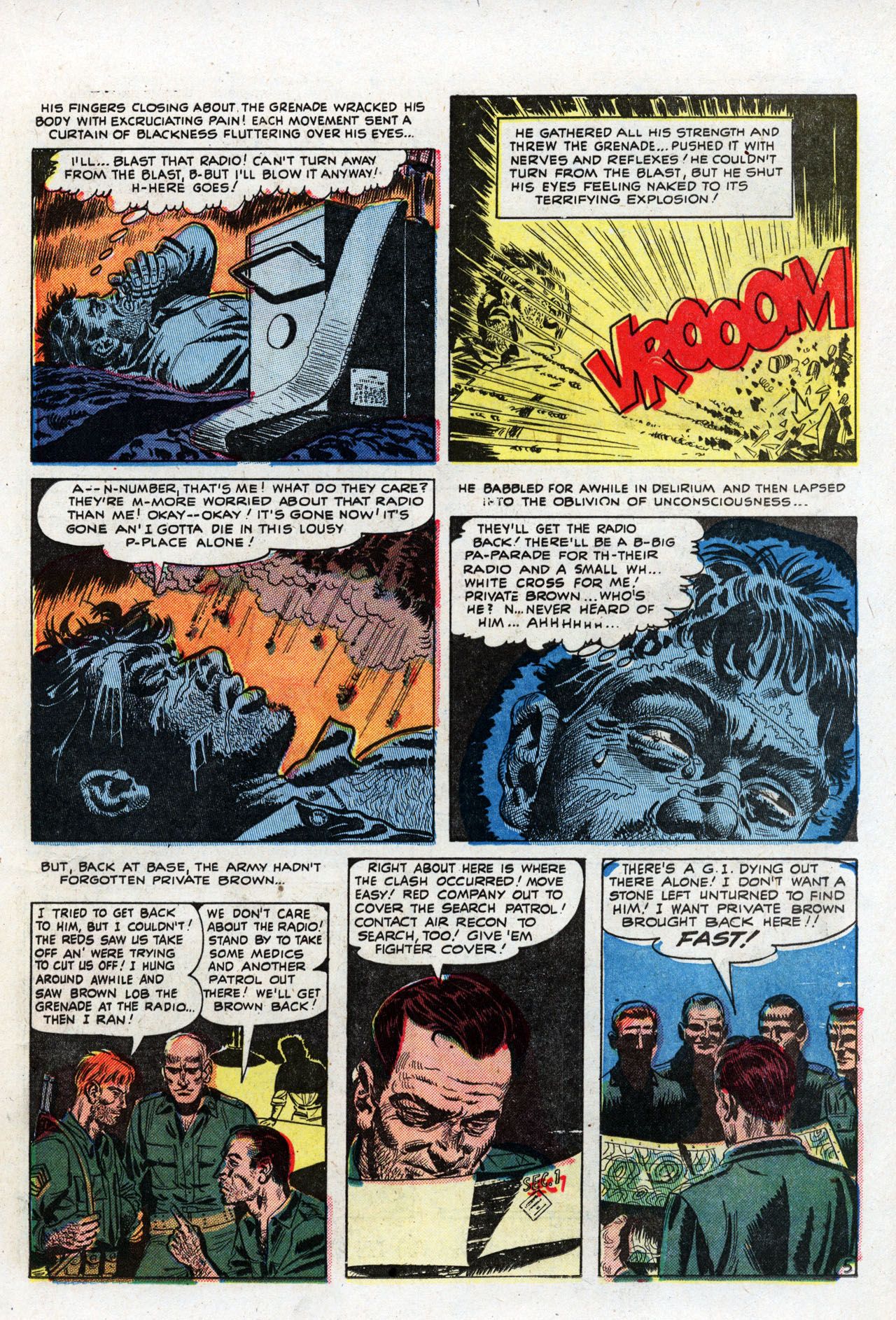 Read online War Action comic -  Issue #10 - 17