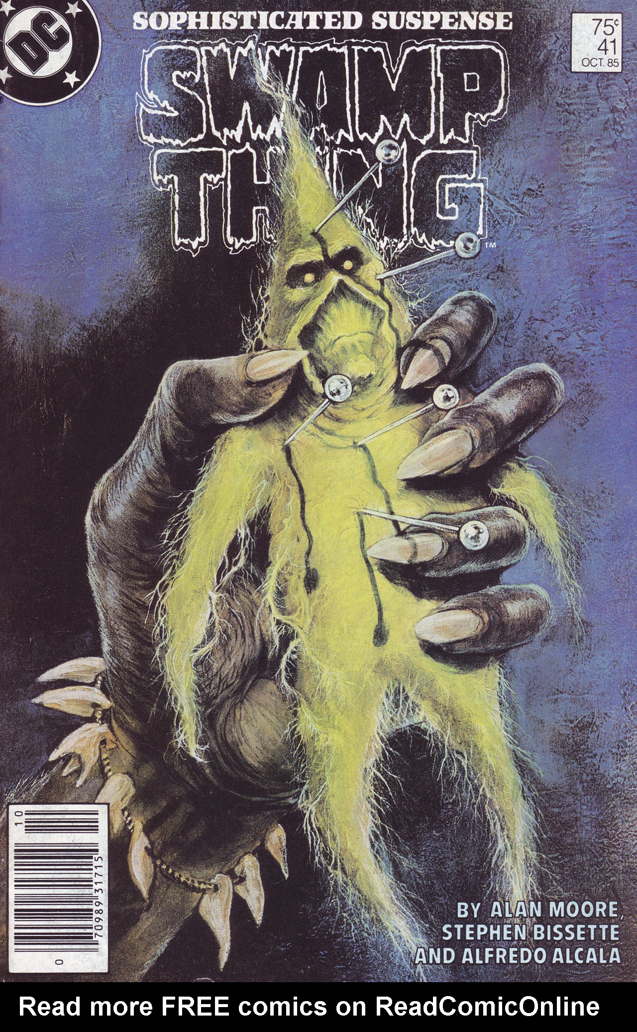 Read online Swamp Thing (1982) comic -  Issue #41 - 1