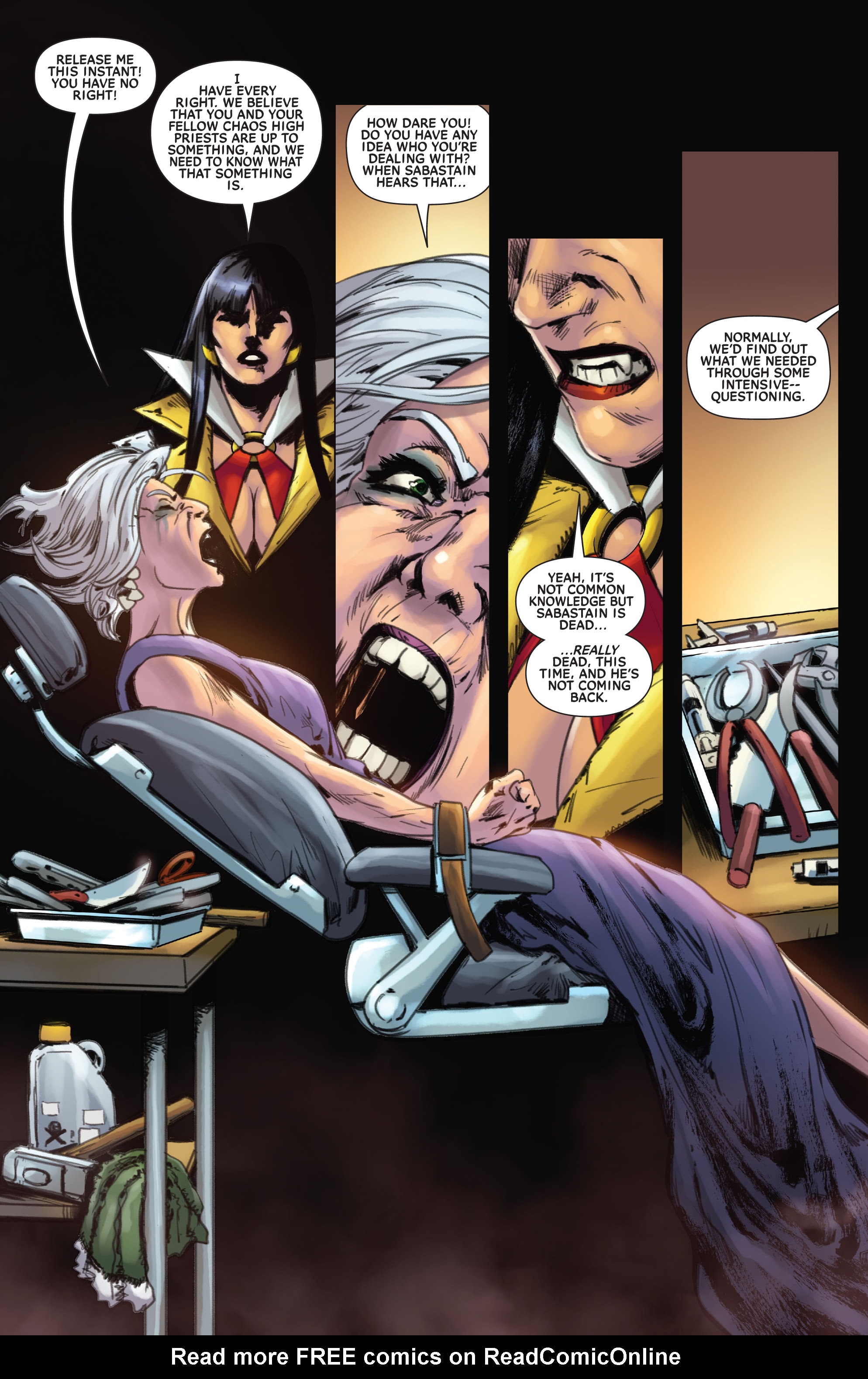 Read online Vampirella Strikes (2022) comic -  Issue #6 - 21