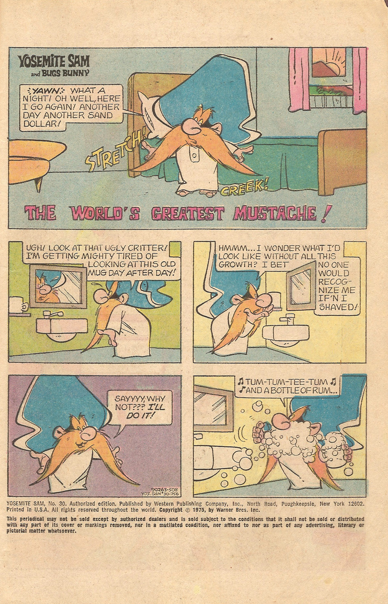 Read online Yosemite Sam and Bugs Bunny comic -  Issue #30 - 3