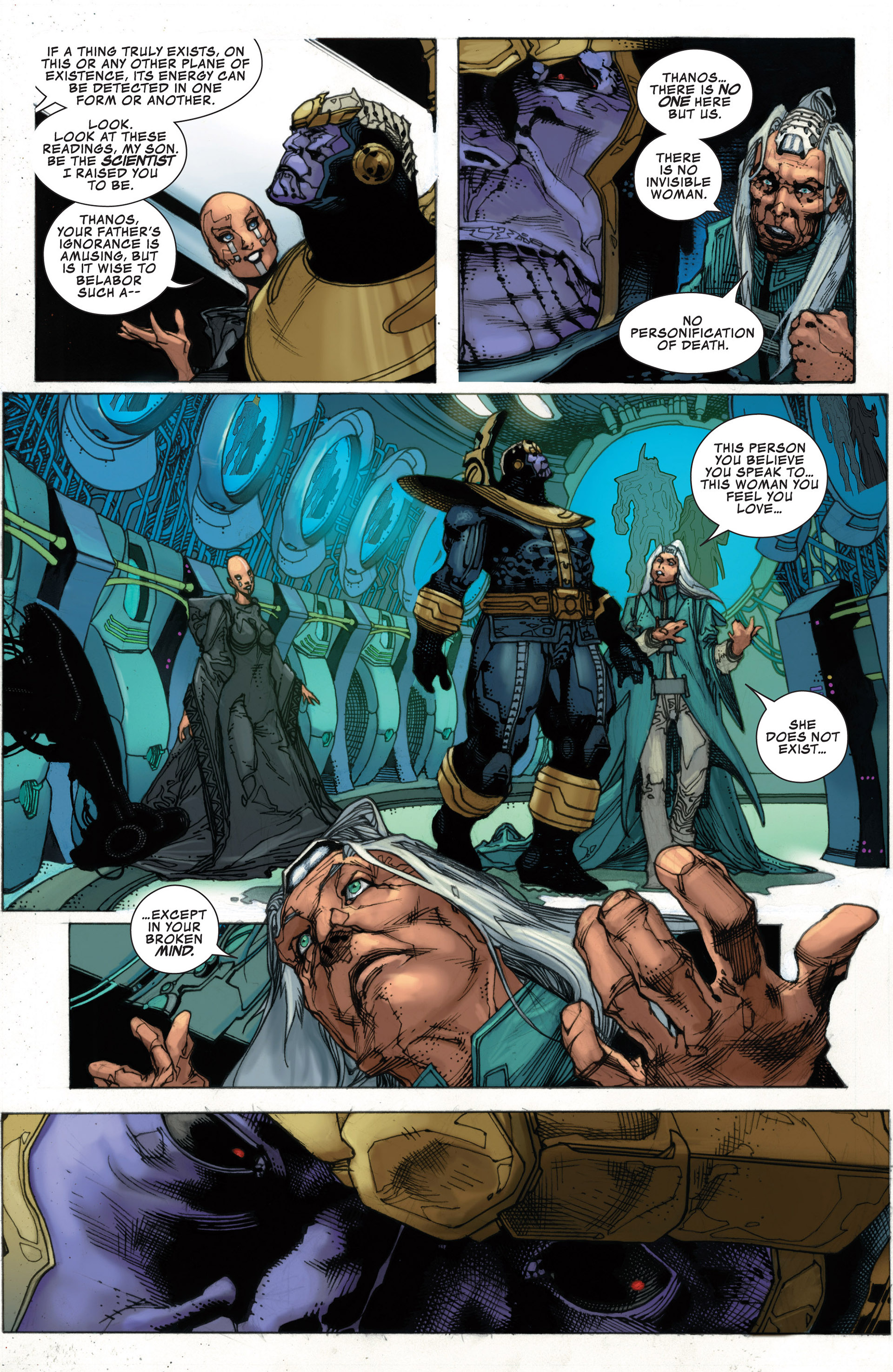 Read online Thanos Rising comic -  Issue #5 - 14