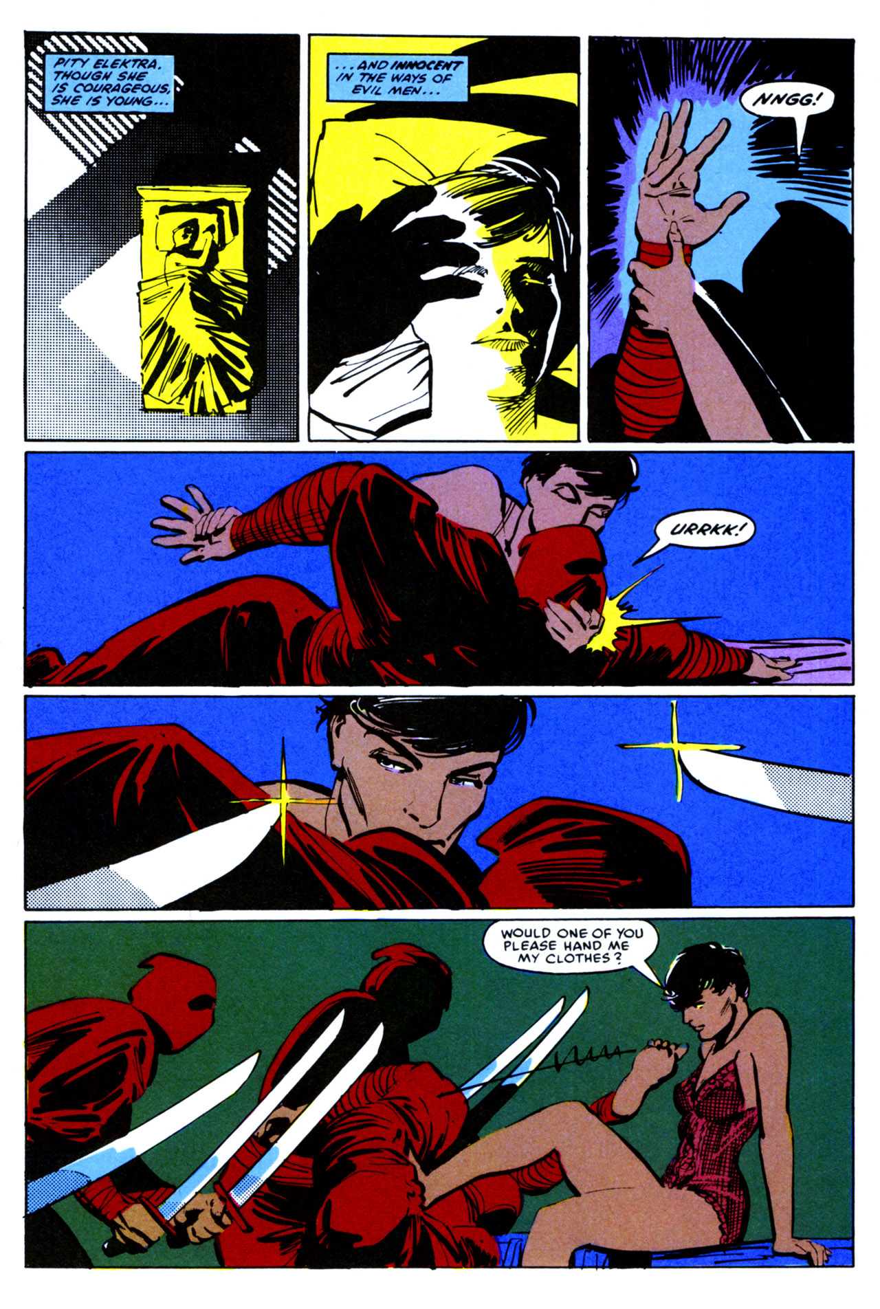 Read online The Elektra Saga comic -  Issue #1 - 20