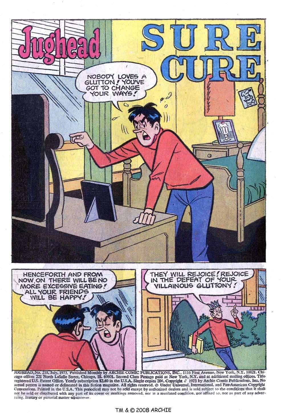Read online Jughead (1965) comic -  Issue #218 - 3