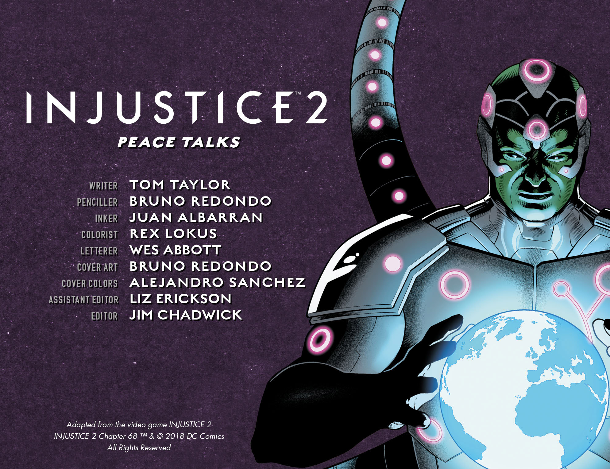 Read online Injustice 2 comic -  Issue #68 - 2