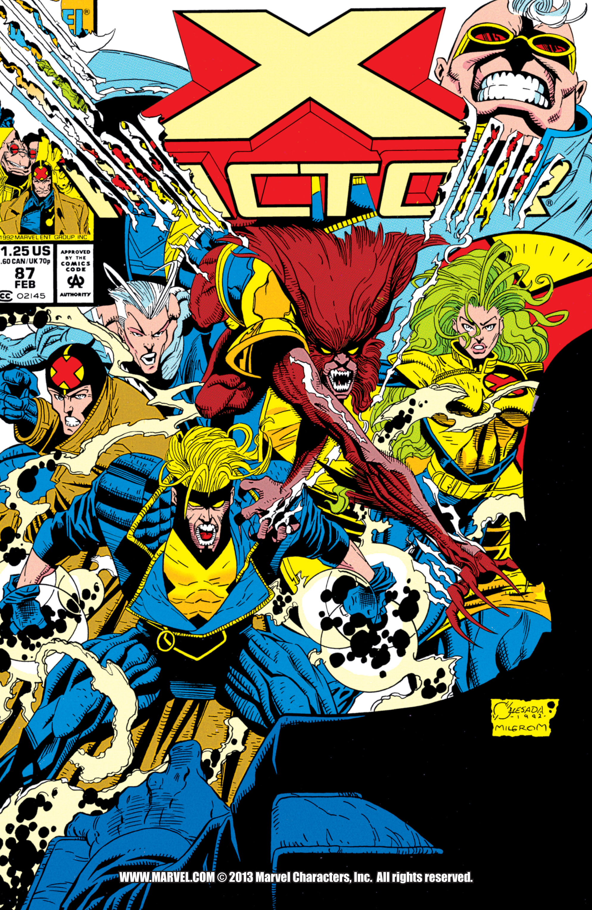 Read online X-Factor (1986) comic -  Issue #87 - 1