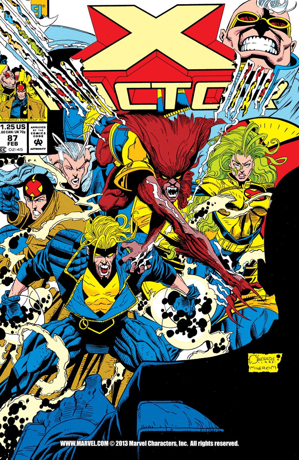 X-Factor (1986) issue 87 - Page 1
