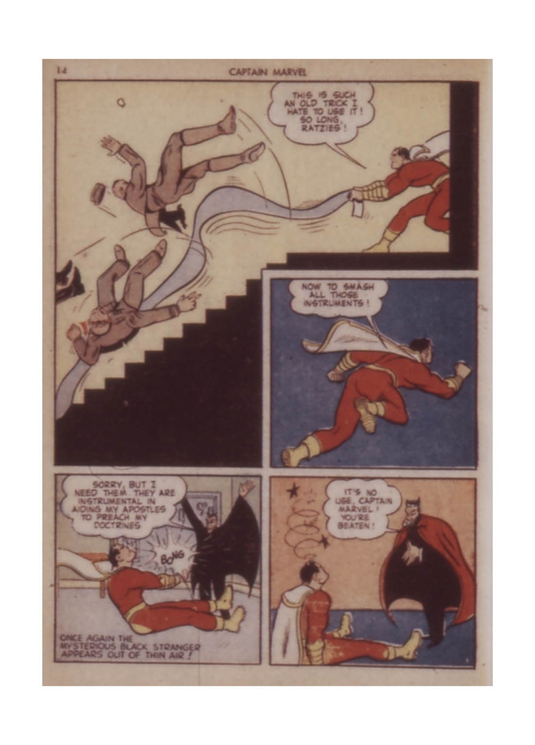 Read online Captain Marvel Adventures comic -  Issue #20 - 14