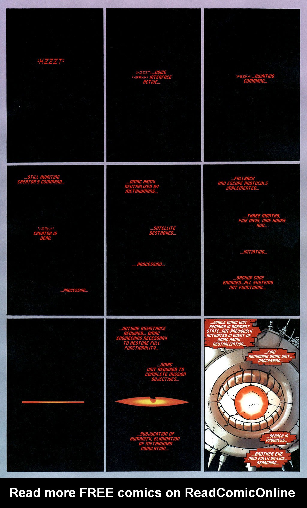 Read online OMAC (2006) comic -  Issue #1 - 2