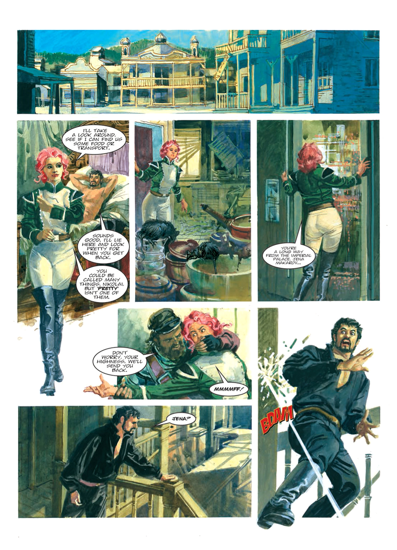 Read online Nikolai Dante comic -  Issue # TPB 9 - 113