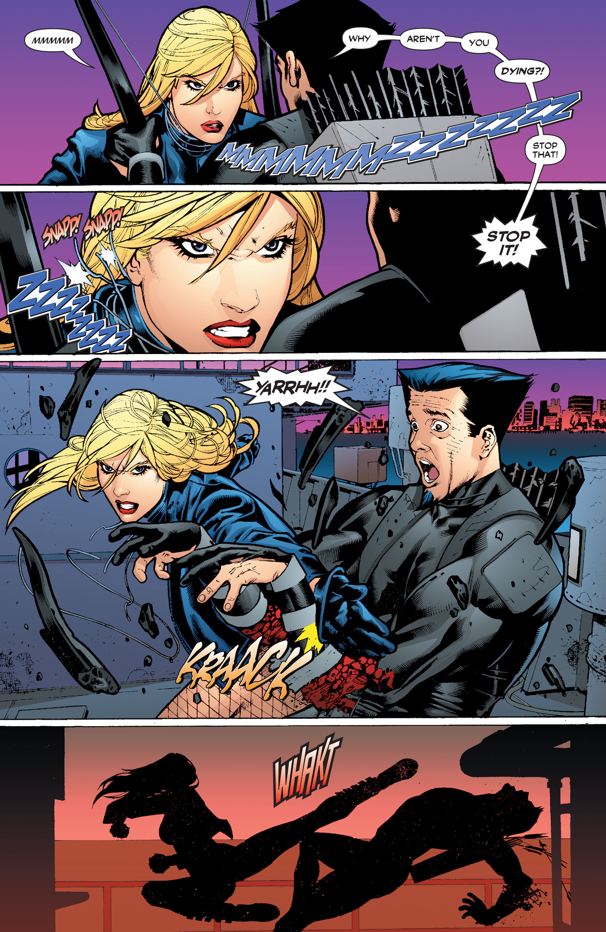 Read online Black Canary (2007) comic -  Issue #4 - 12